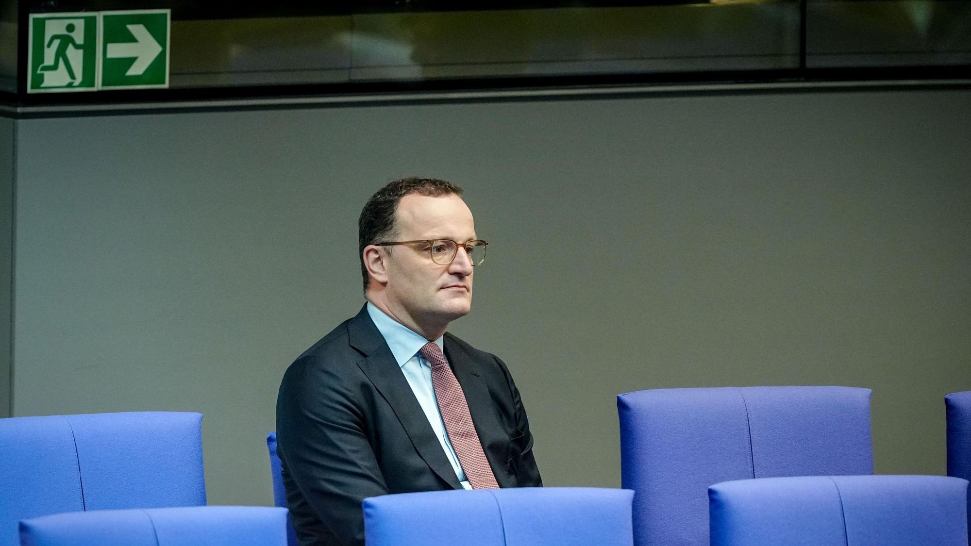 Der ehemalige Unions-Fraktionschef Jens Spahn im Bundestag. (Archivbild)