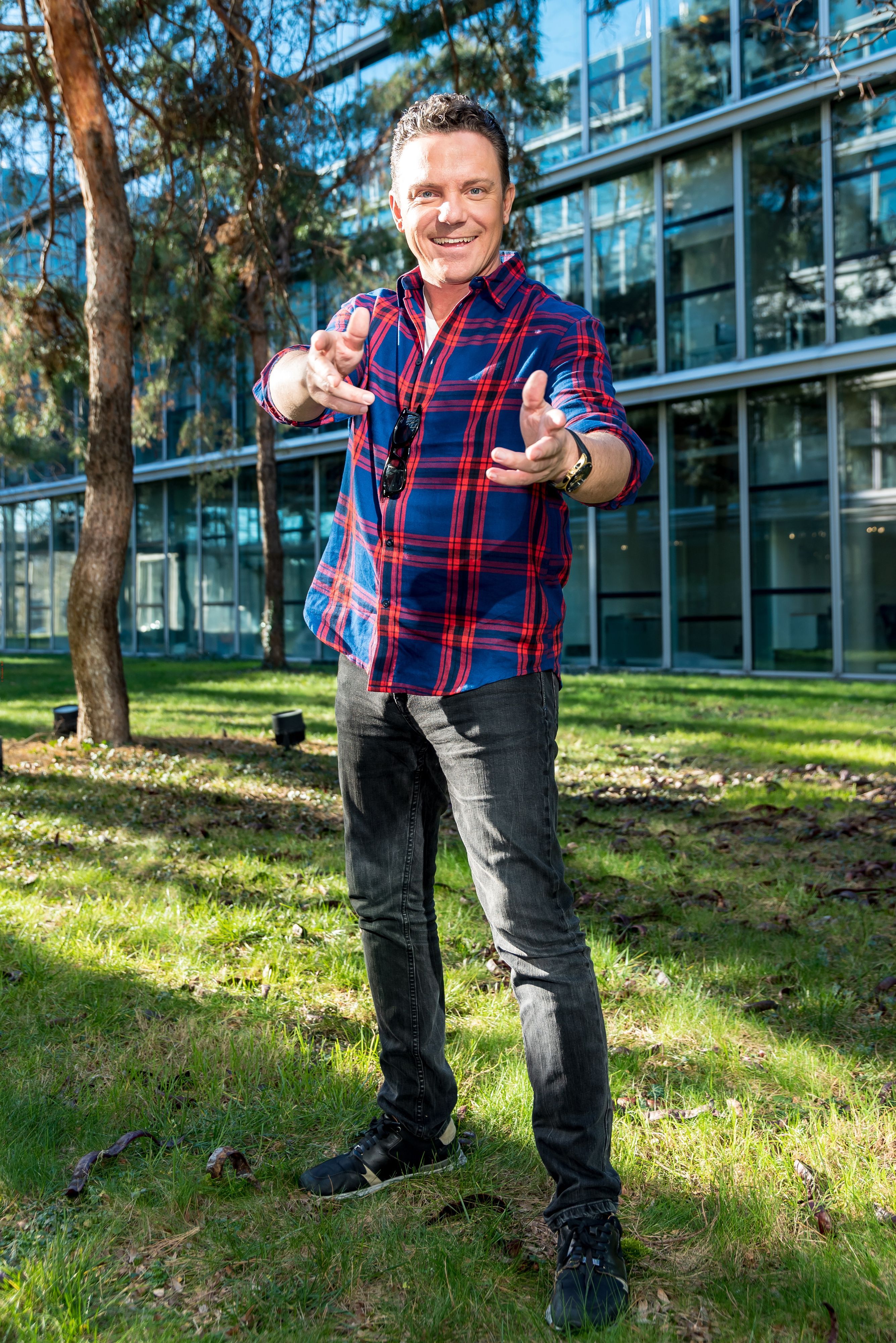 Stefan Mross posiert.
