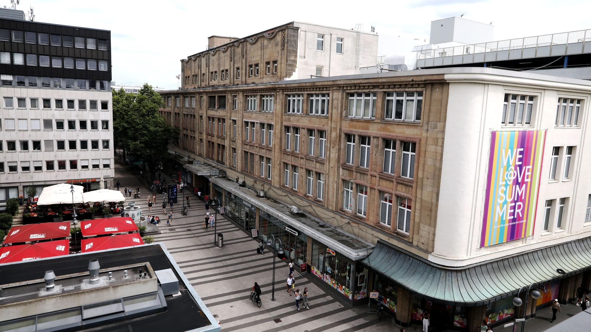 Der „Karstadt“ an der Breite Straße