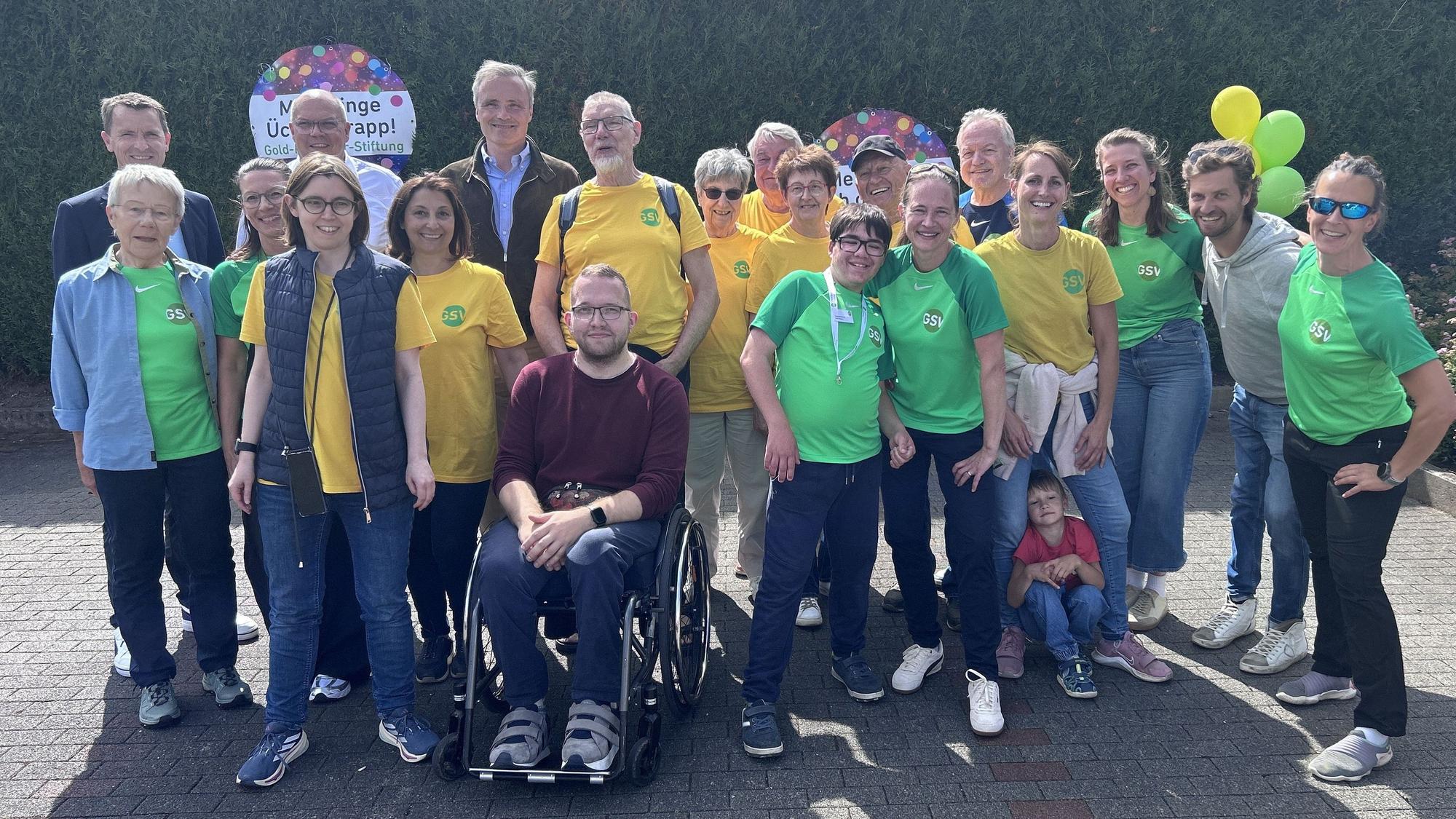 Auf dem Bild ist das Team des GSV zu sehen.