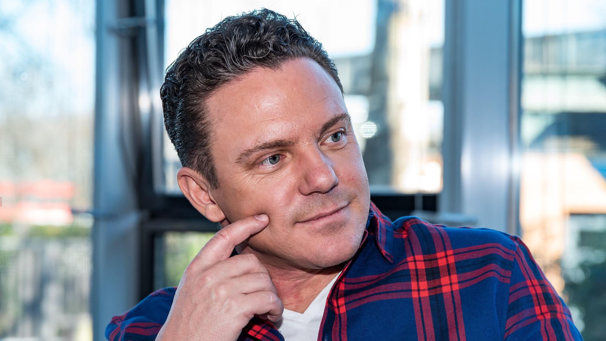 Stefan Mross bei einem Interview.
