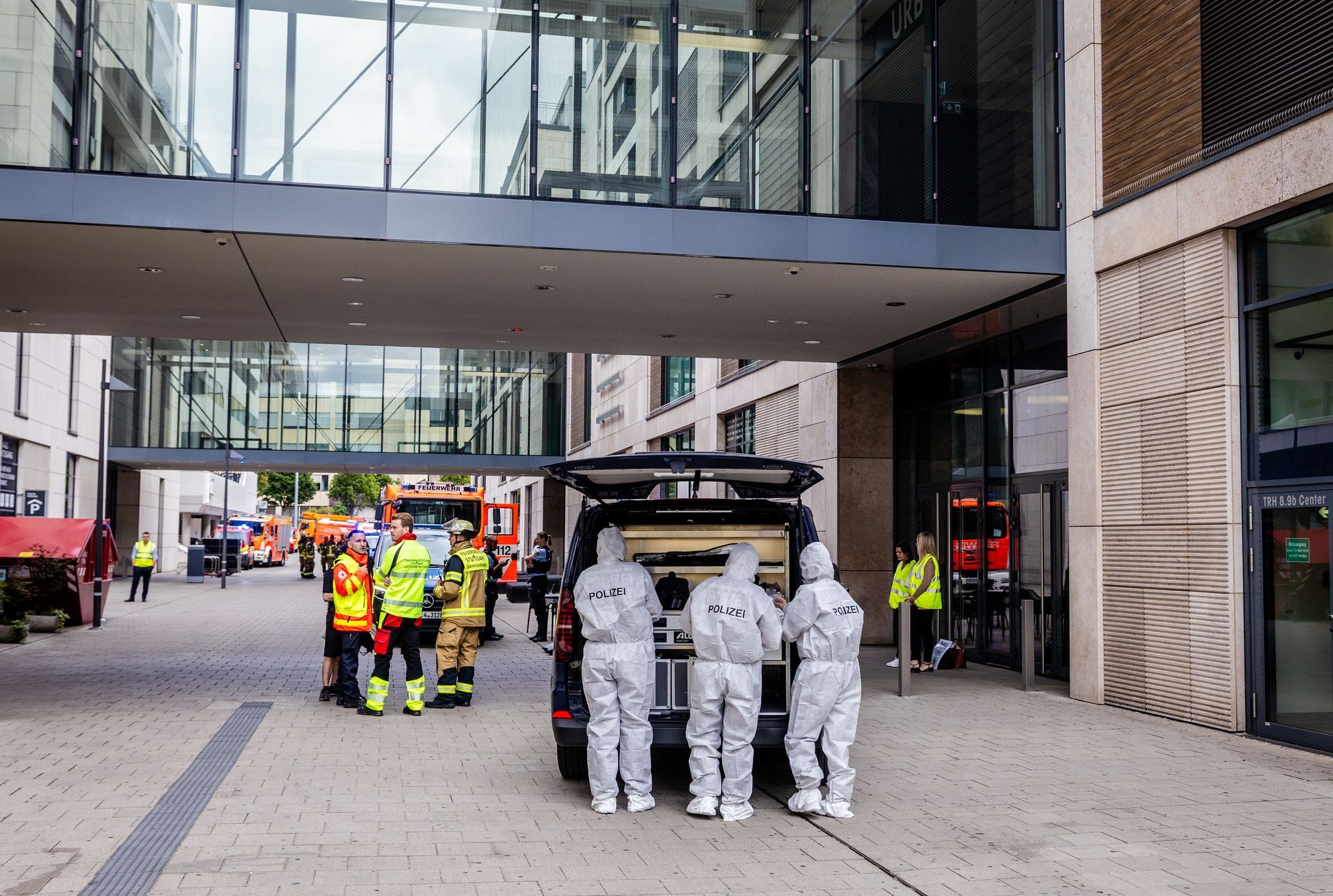 Polizeieinsatz in Stuttgarter Einkaufszentrum