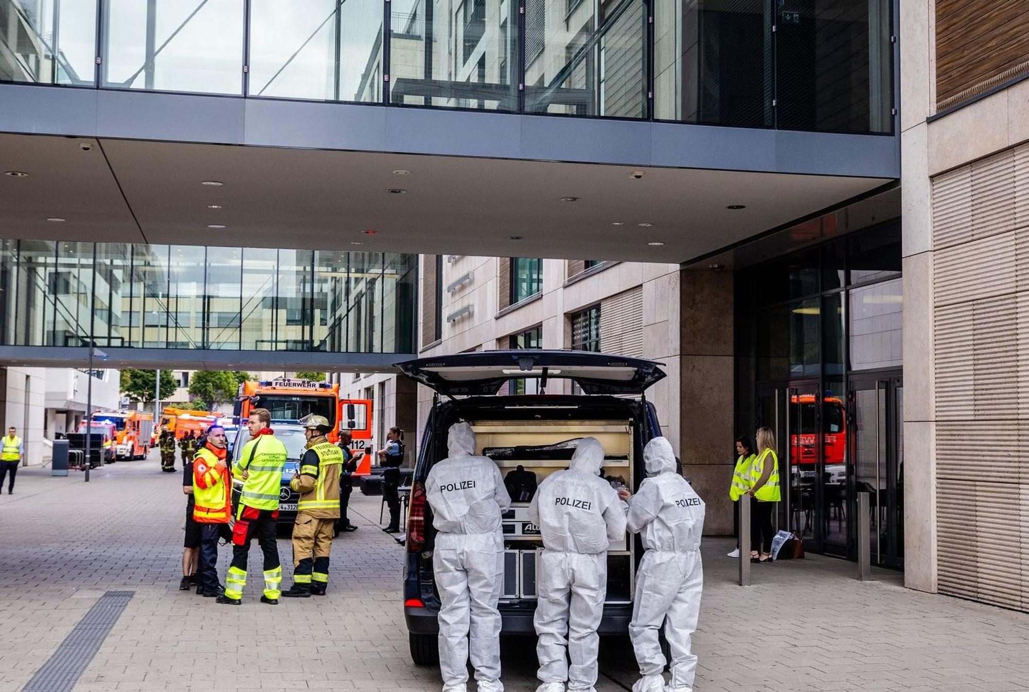 Polizeieinsatz in Stuttgarter Einkaufszentrum