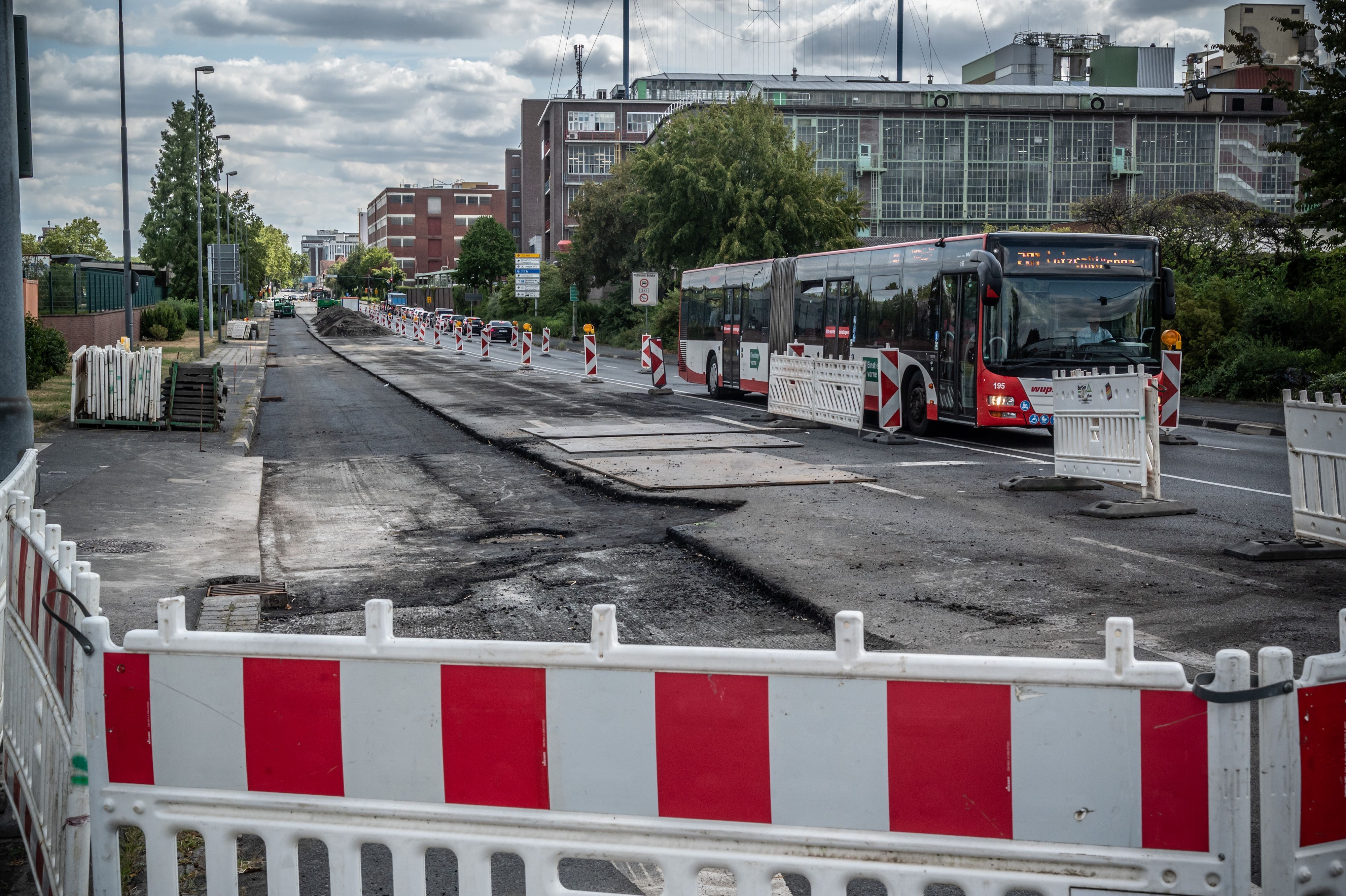 Friedrich-Ebert-Straße Baustelle