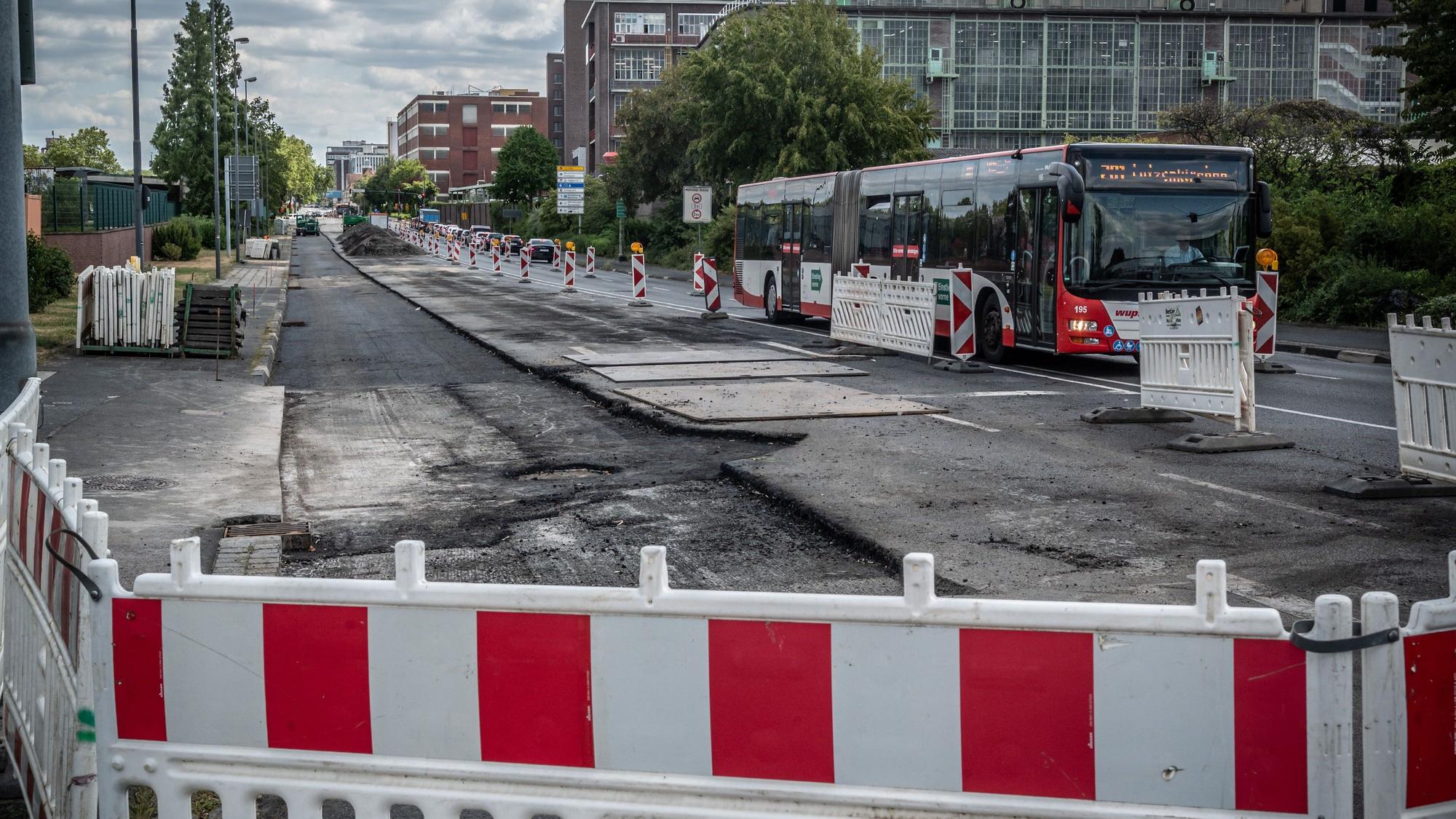 Friedrich-Ebert-Straße Baustelle