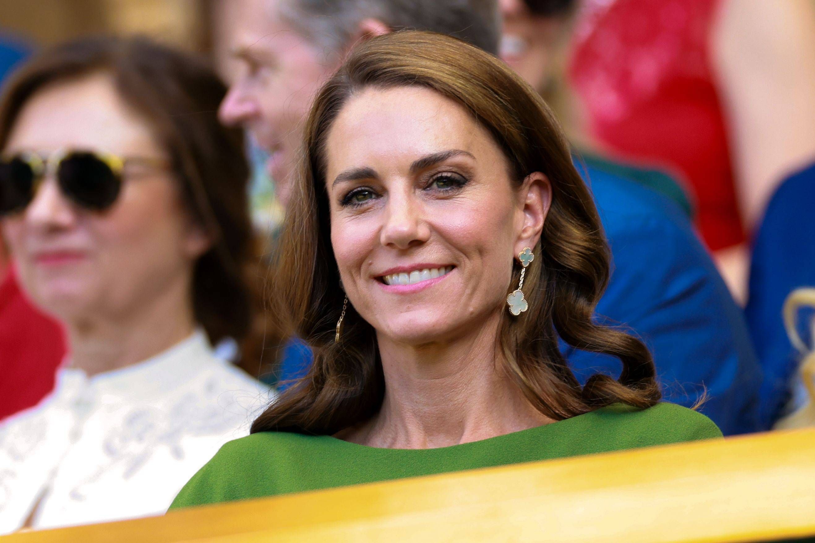 Prinzessin Kate lacht.