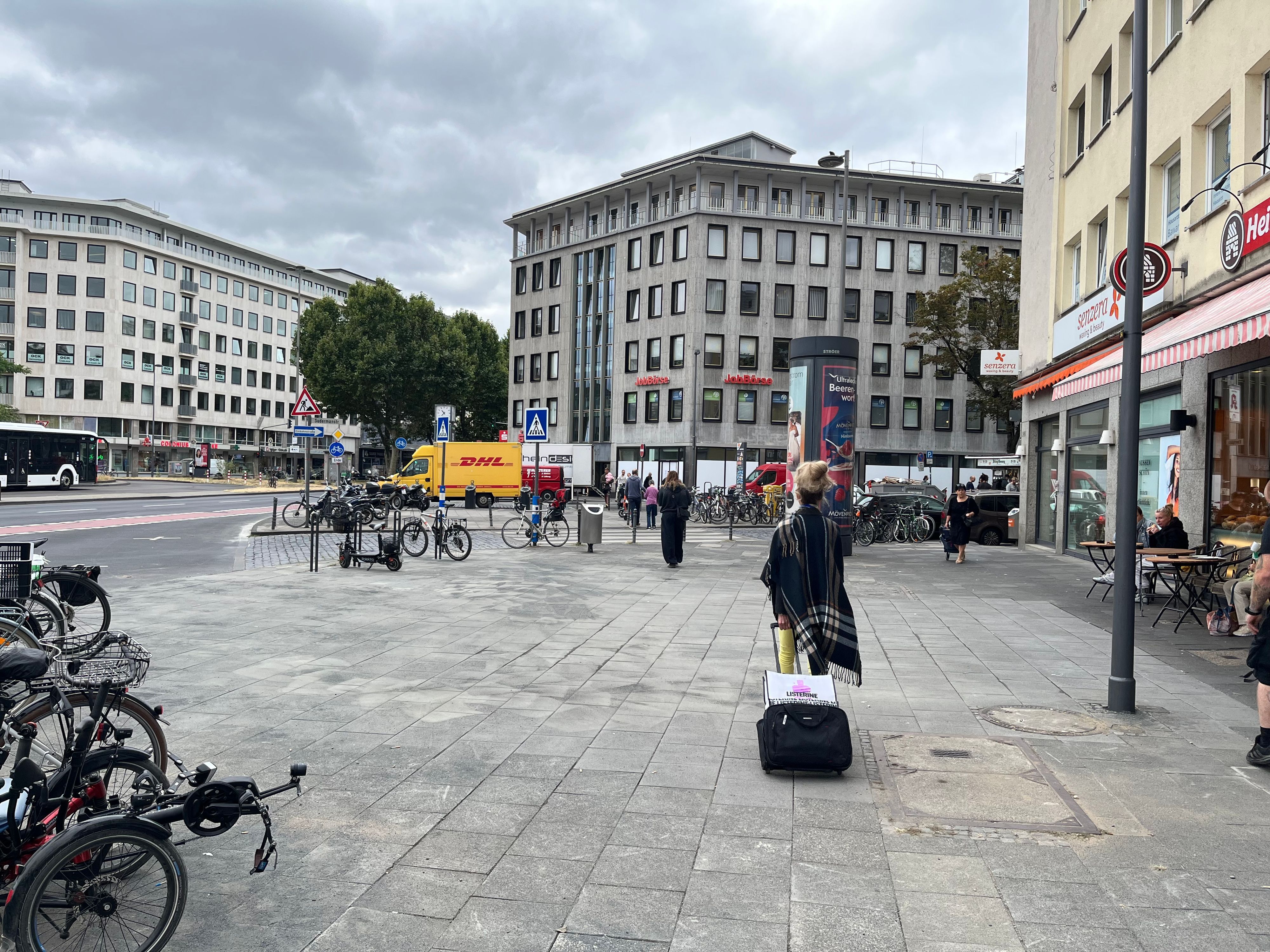 Von dem früheren Zugang zum Ebertplatz ist nichts mehr zu sehen.