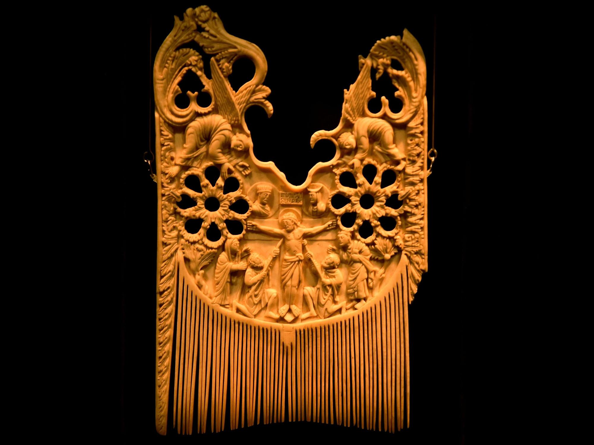 Kamm des heiligen Heribert um 870 aus dem Schnütgen Museum
Foto: Csaba Peter Rakoczy