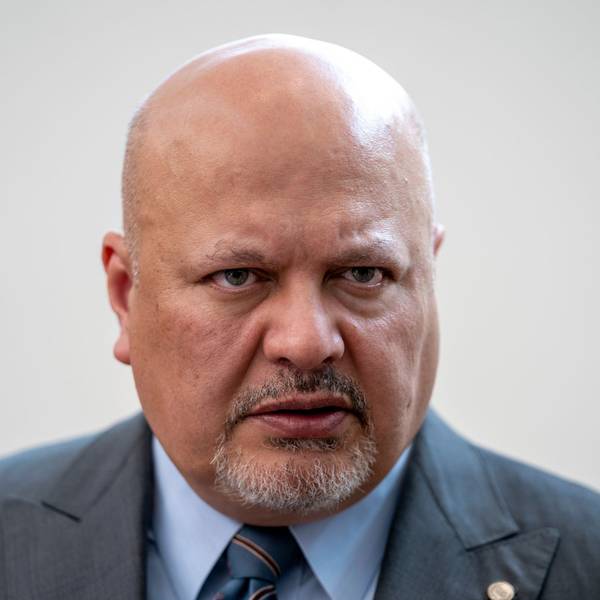 Chefankläger Khan Nahaufnahme.