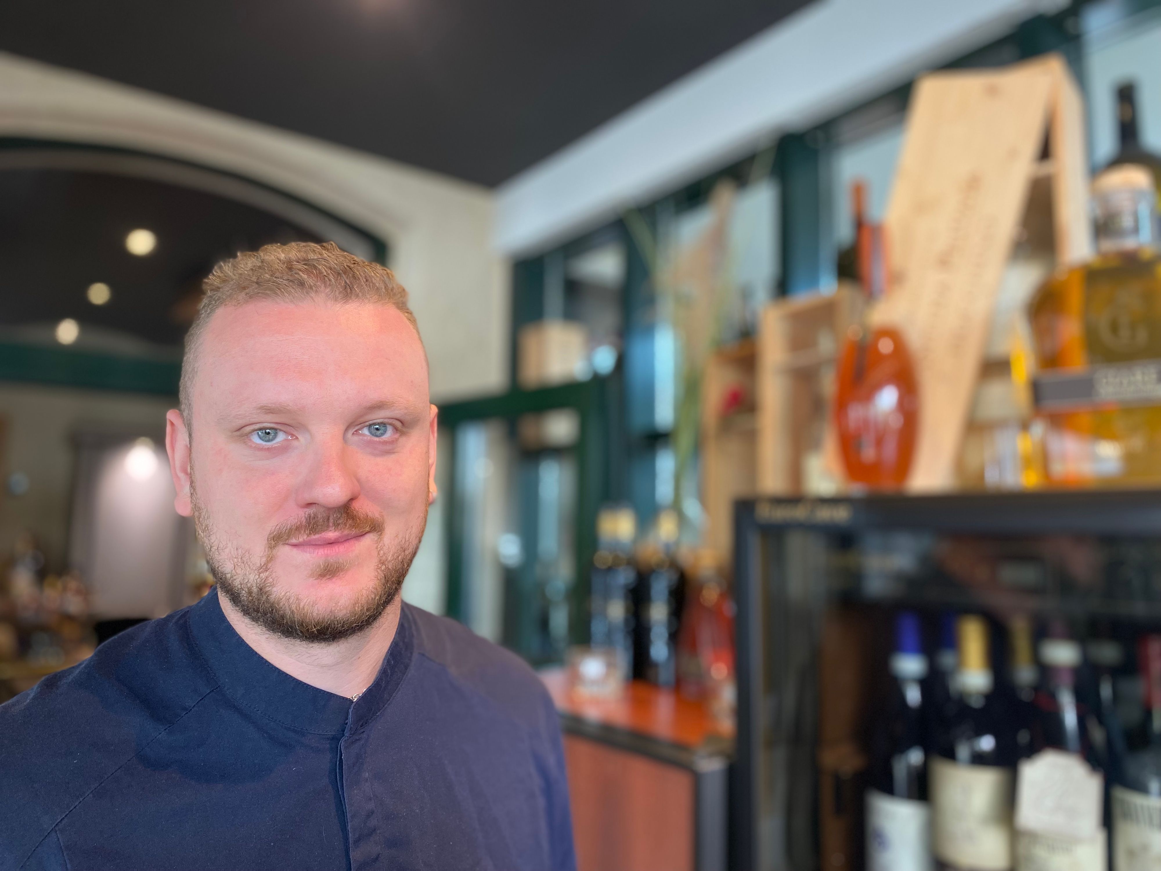 Mike Bolz (30) sorgt mit seinem Team im Ristorante Remise für italienische Küche mit frischen Zutaten und mediterranem Flair.