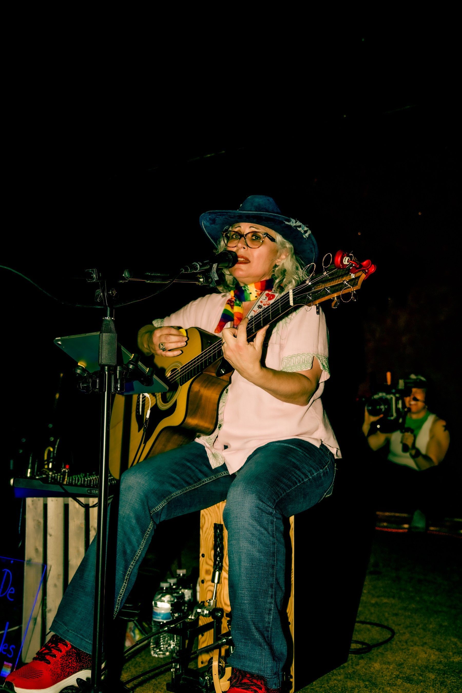 Rita De Los Angeles beim Konzert bei „Dancing In The Valley“.