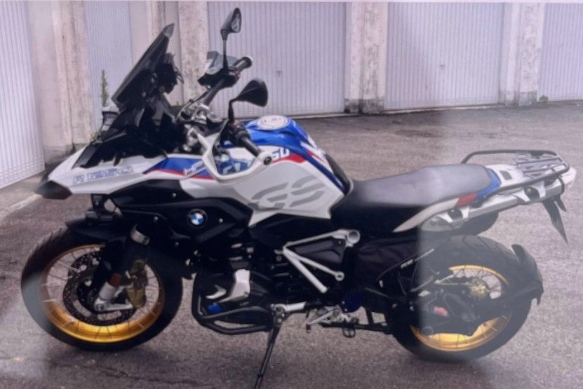 gestohlenes Motorrad