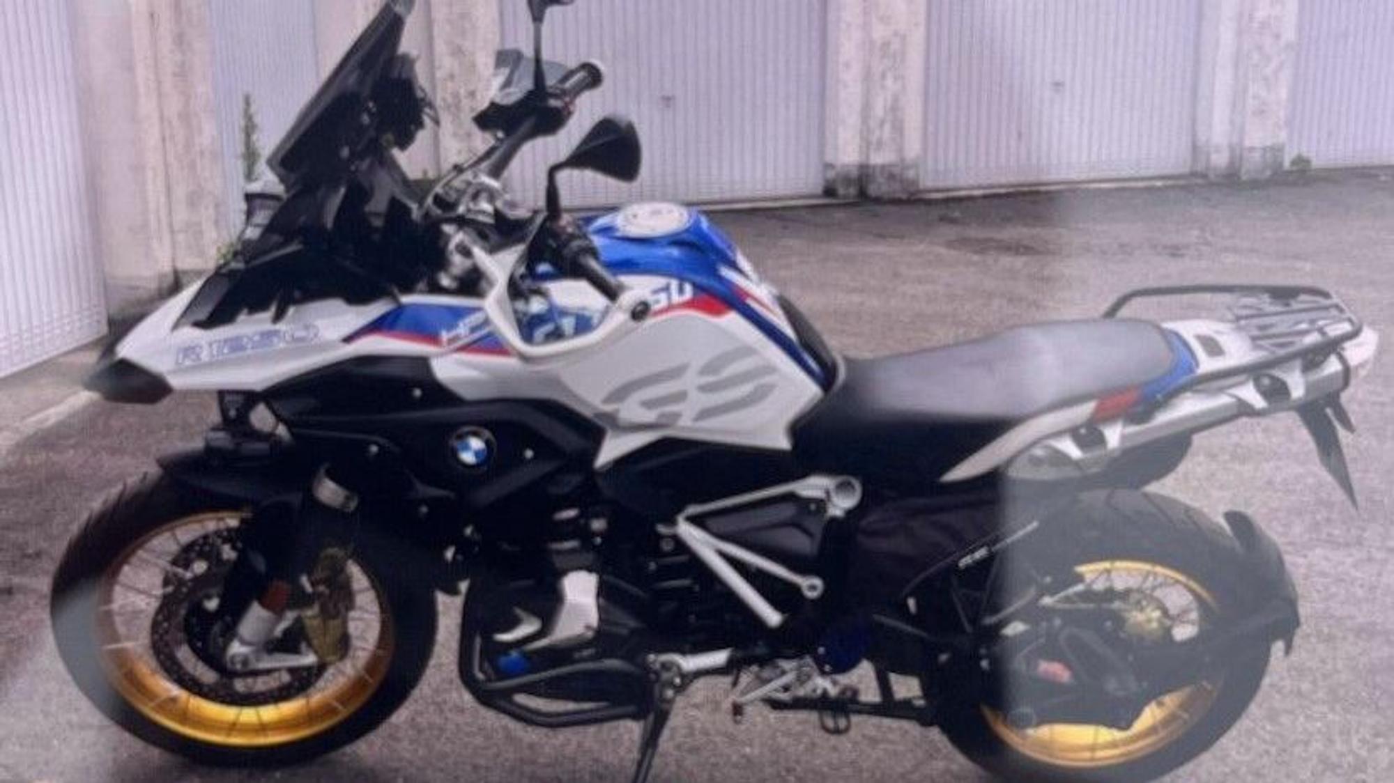 gestohlenes Motorrad