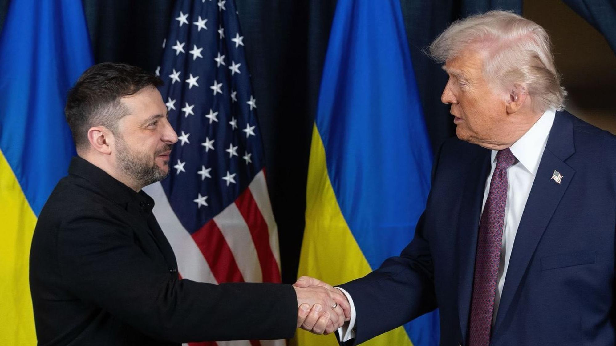 Wolodymyr Selenskyj und Donald Trump