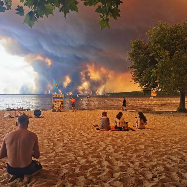 Waldbrand in Frankreich