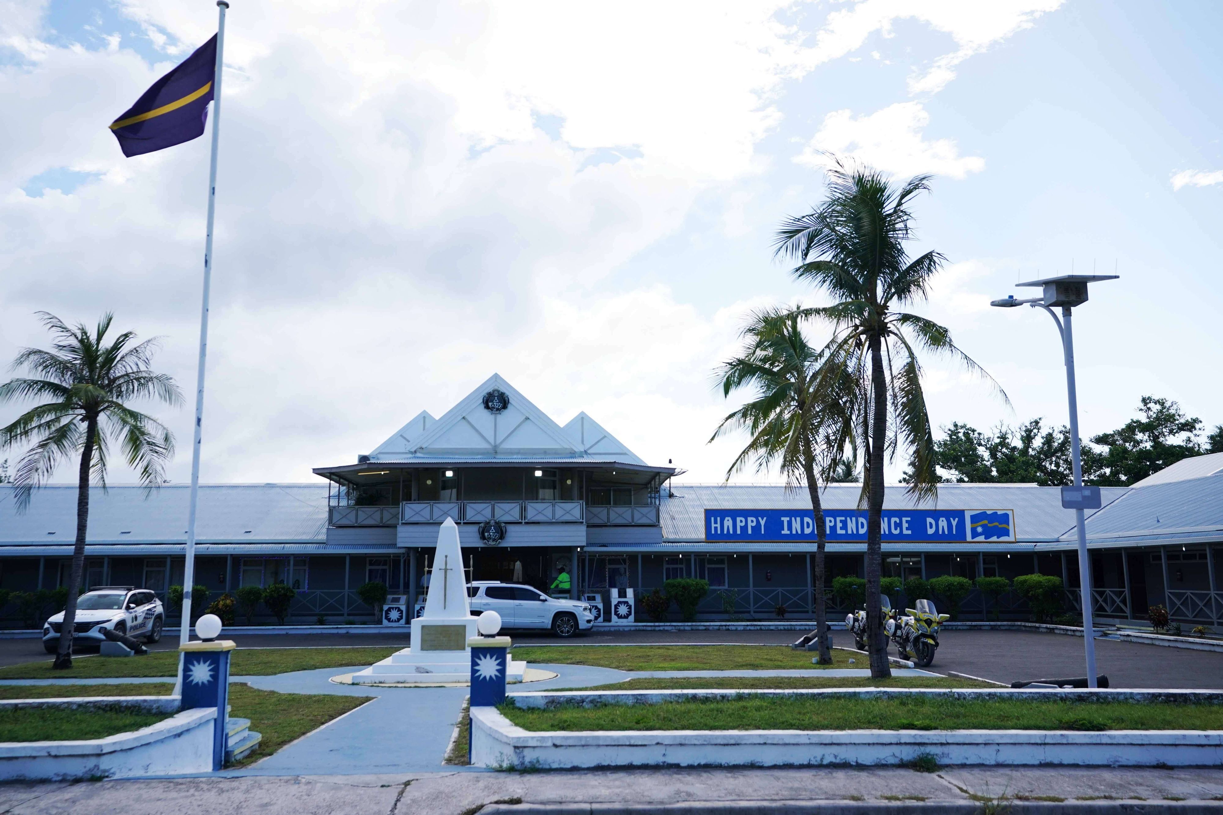 Das Parlament der Republik Nauru.