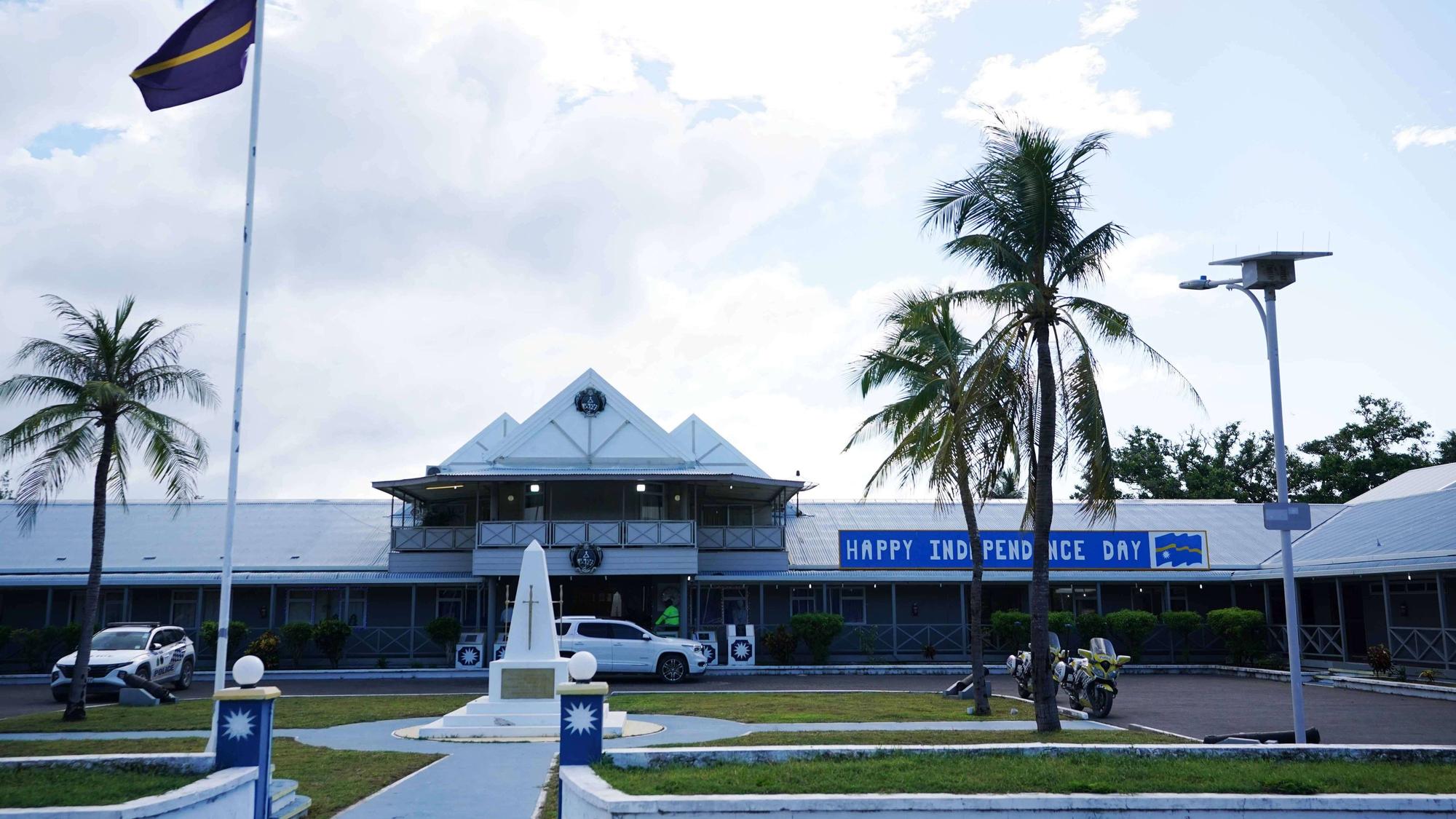 Das Parlament der Republik Nauru.