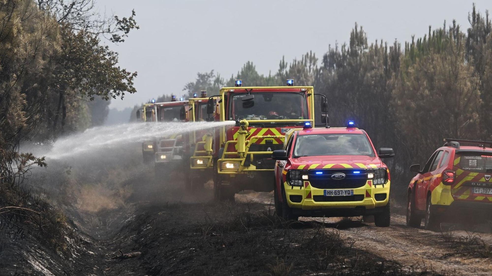 Waldbrände in Frankreich