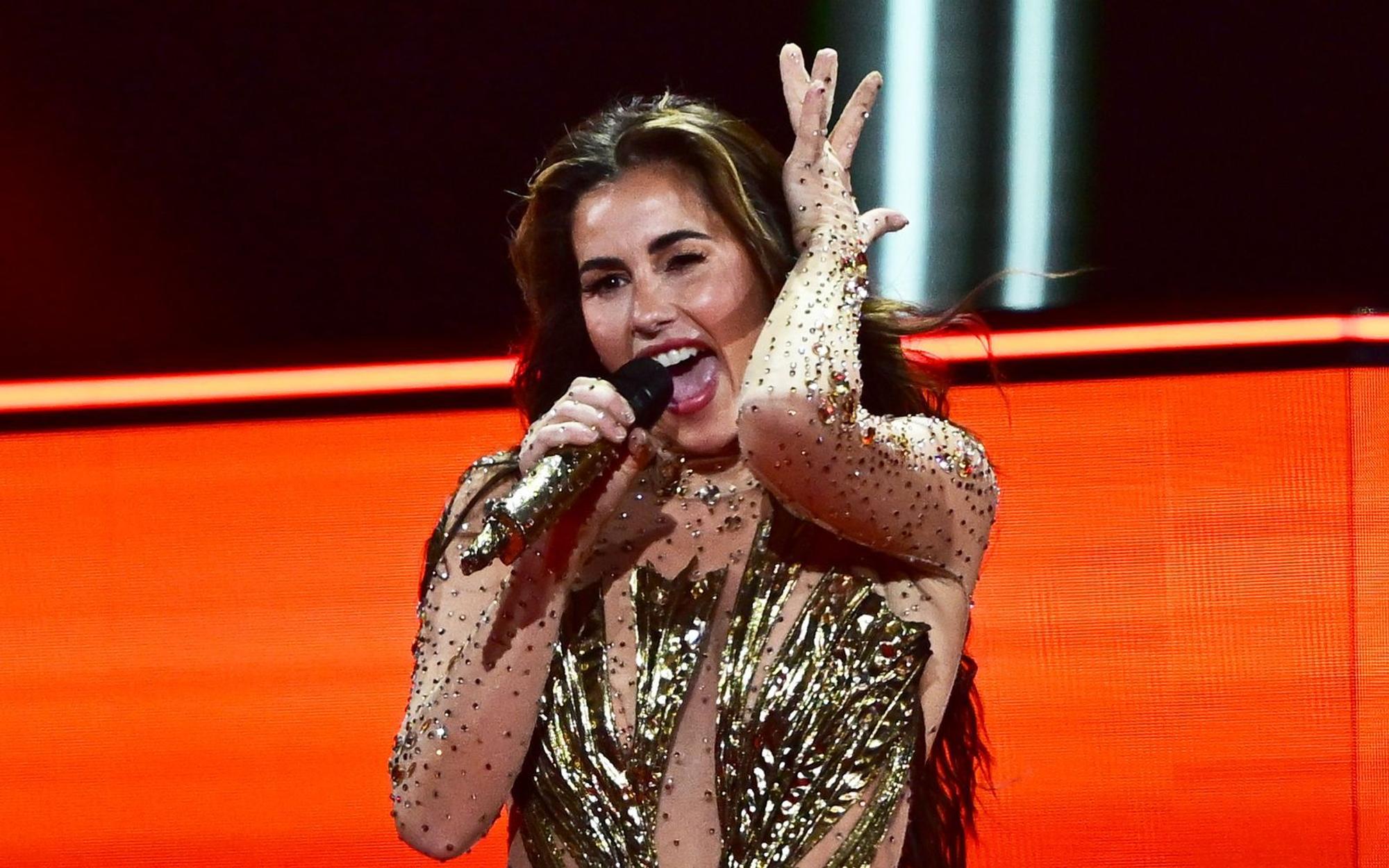Sarah Engels war beim ESC 2026 nicht sonderlich erfolgreich, konnte ihren Auftritt aber trotzdem genießen. (Bild: 2026 Getty Images/Christian Bruna)