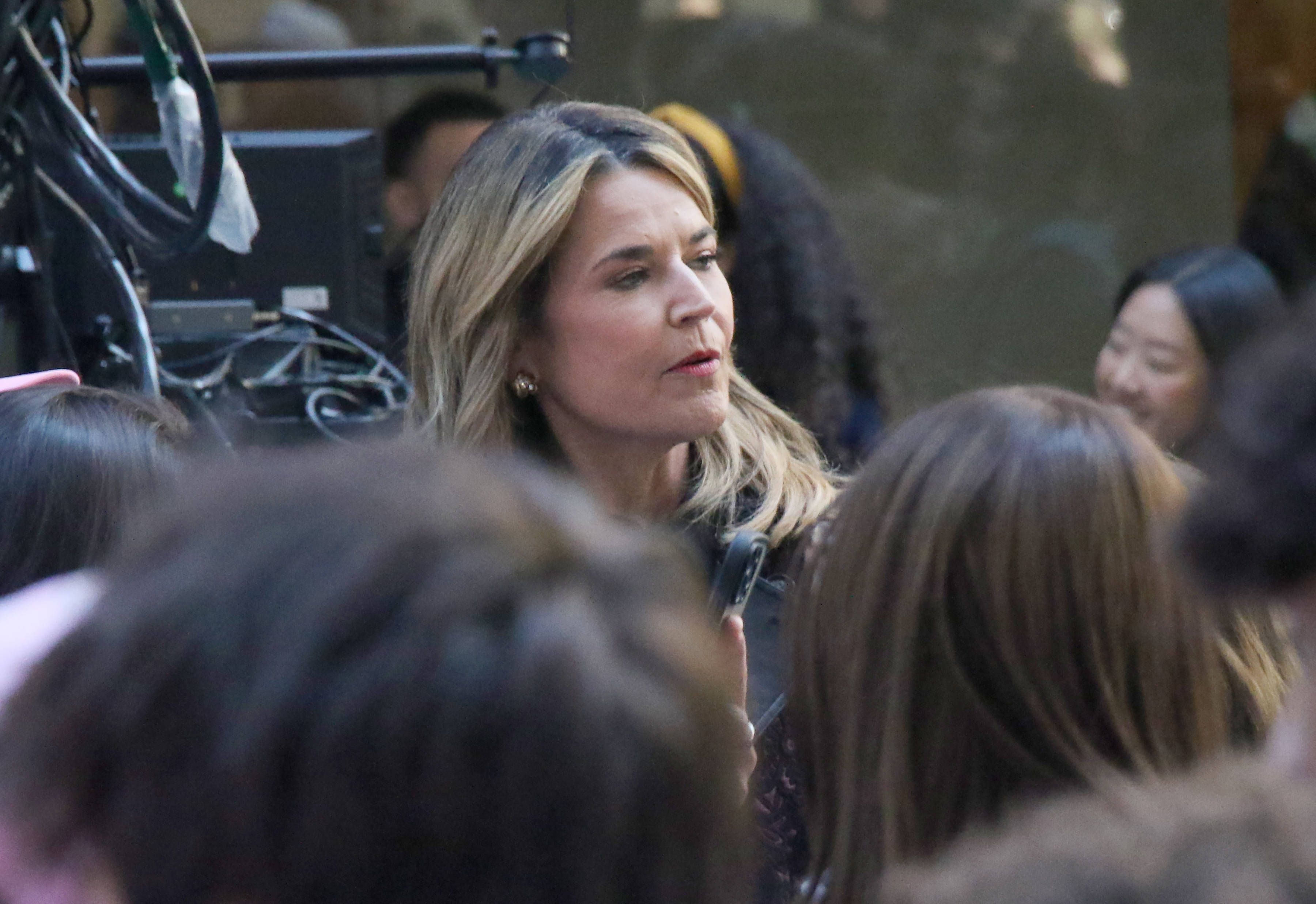 Savannah Guthrie vor einem Auftritt in der „Today Show” im Mai 2026.