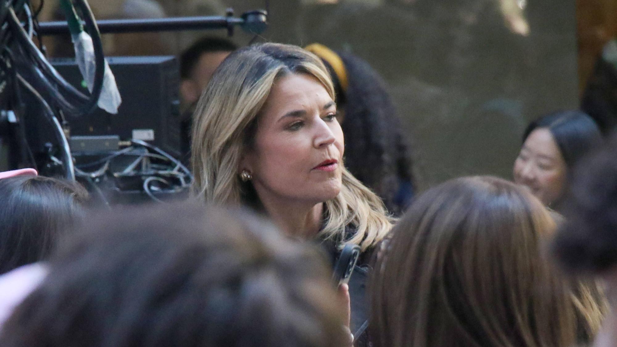 Savannah Guthrie vor einem Auftritt in der „Today Show” im Mai 2026.