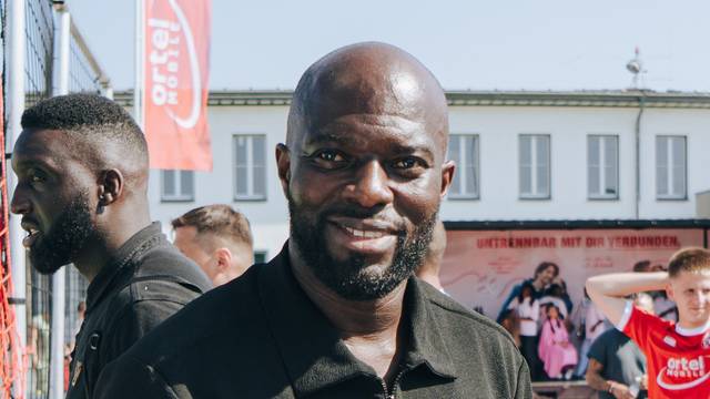 Hans Sarpei ist Coach beim Ball & Beats Festival in der Motorworld in Ossendorf.