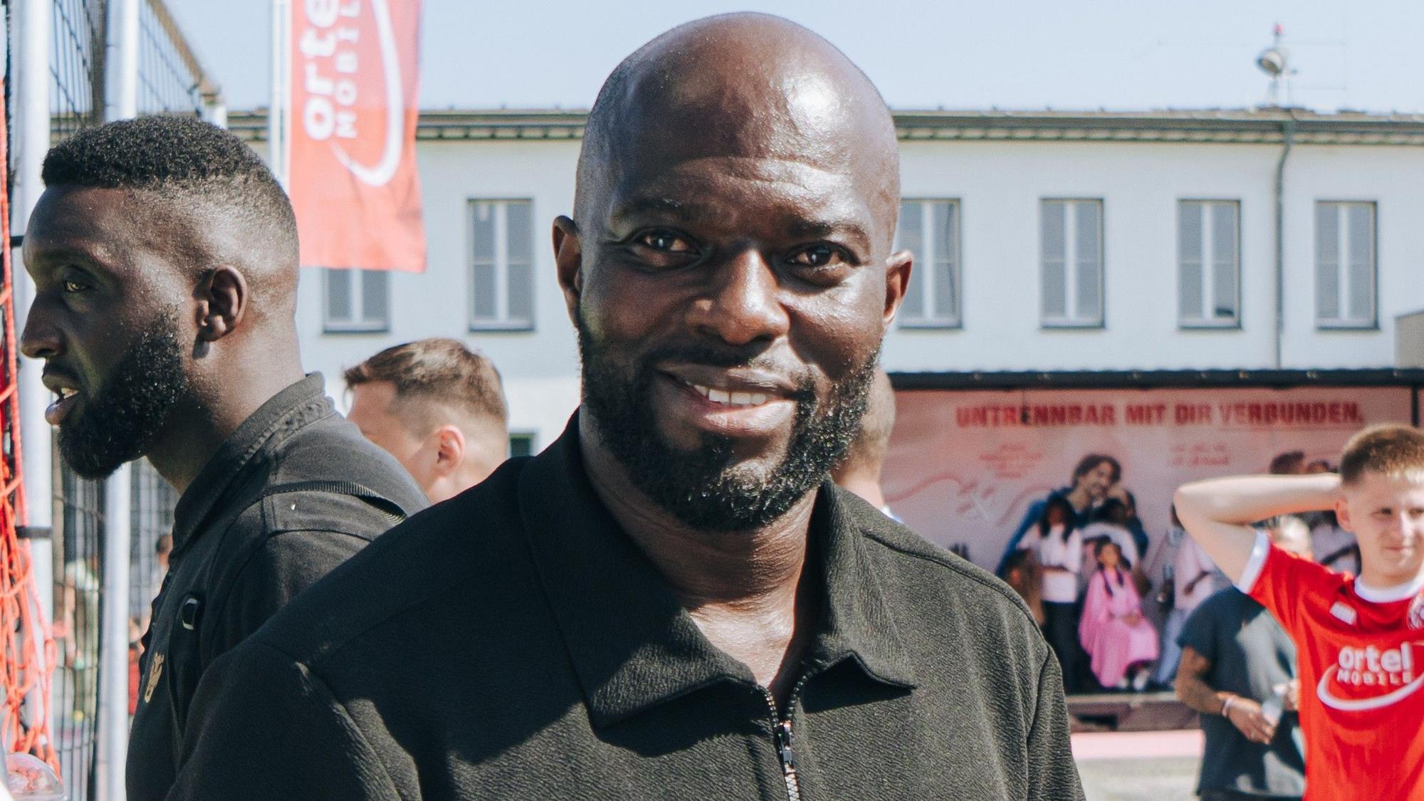 Hans Sarpei ist Coach beim Ball & Beats Festival in der Motorworld in Ossendorf.
