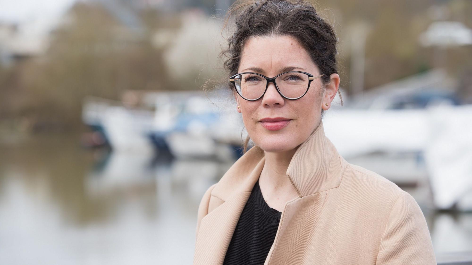 Meeresbiologin und Autorin Dr. Frauke Bagusche hält einen Vortrag im St. Margareta.