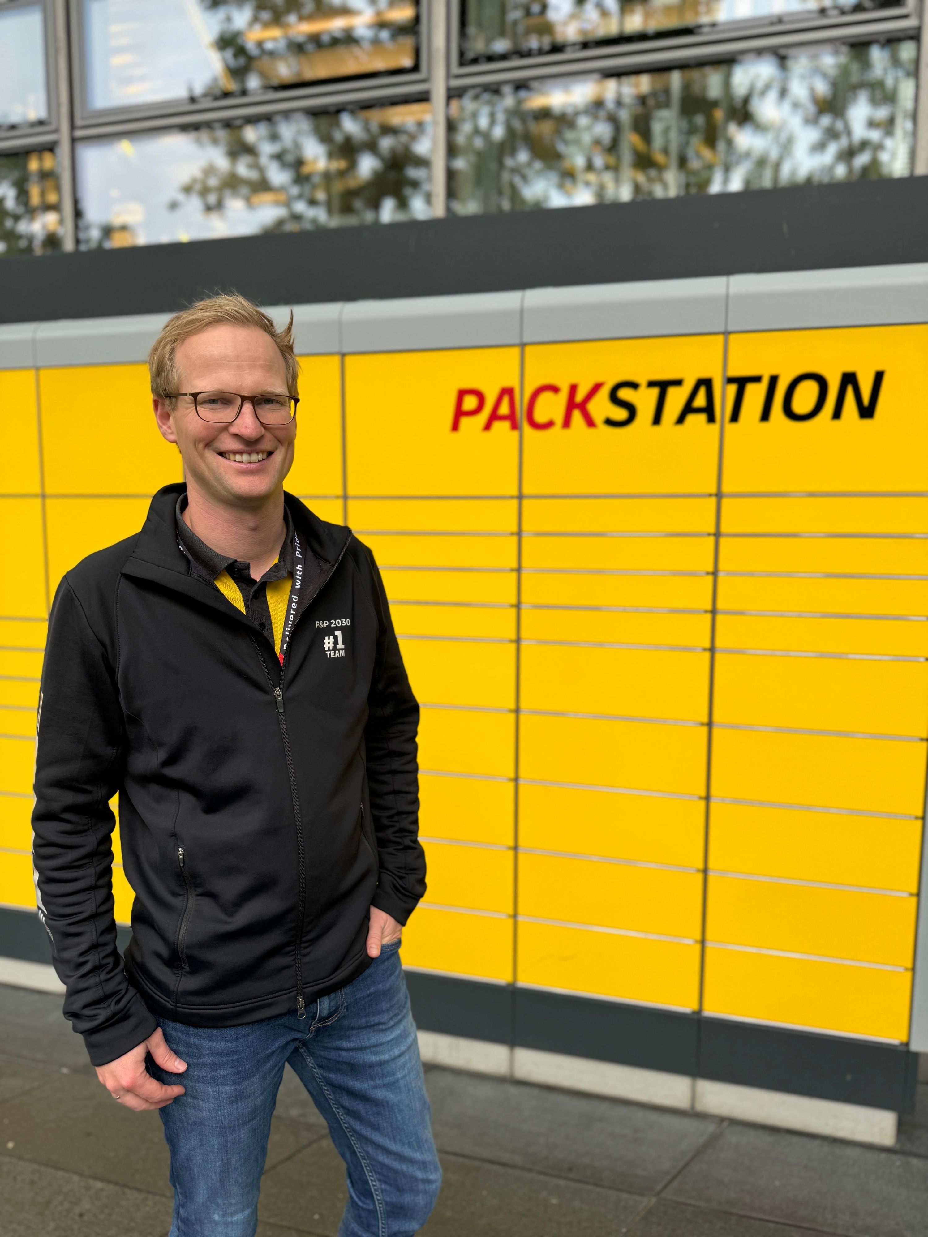 DHL-Manager David Krakow.