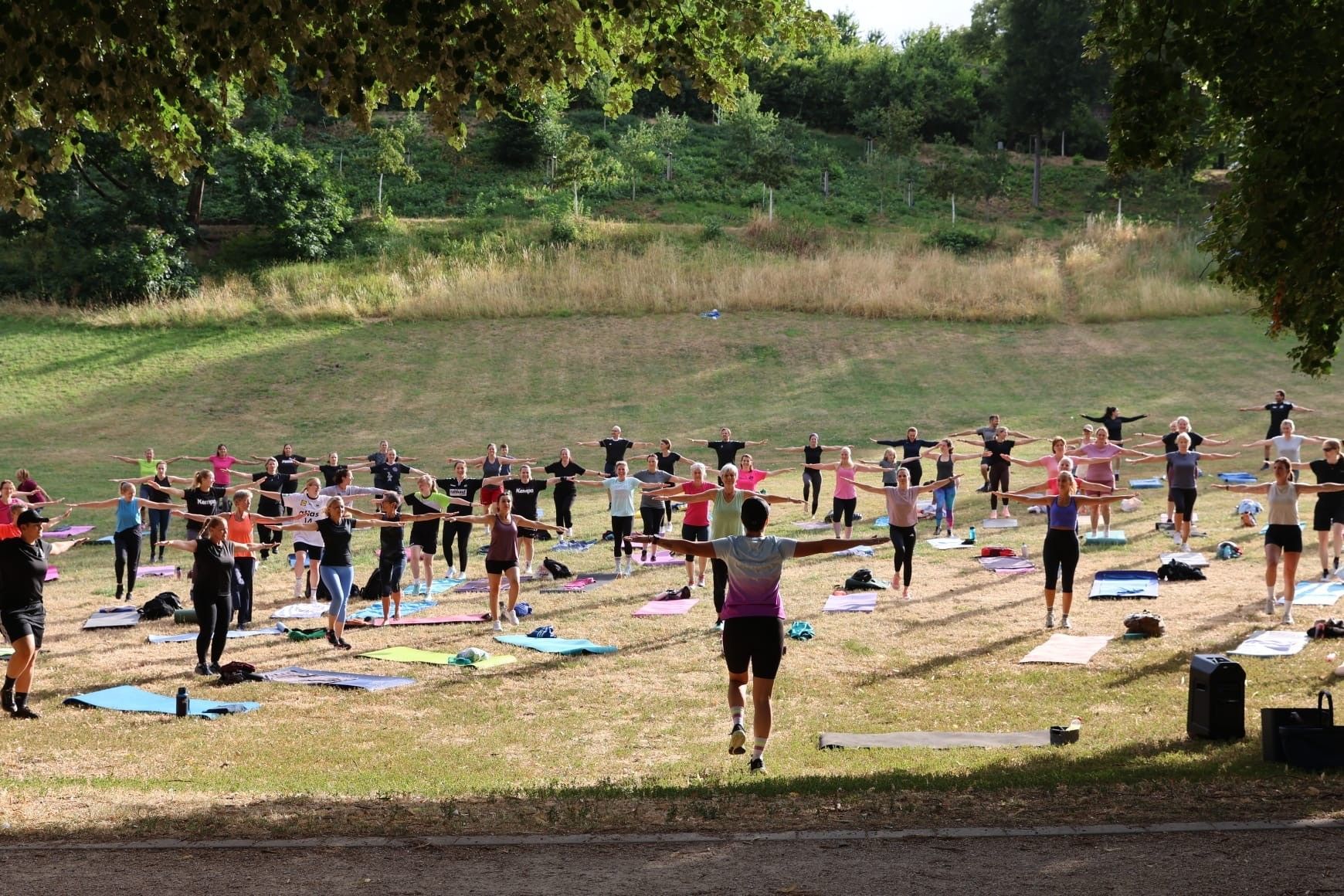 Sport im Park in Siegburg findet in diesem Jahr zum achten Mal statt.