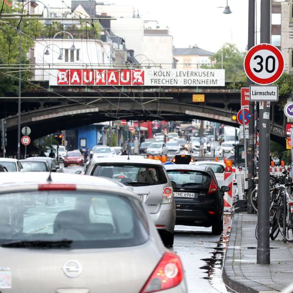 Die Luxemburger Straße in Köln