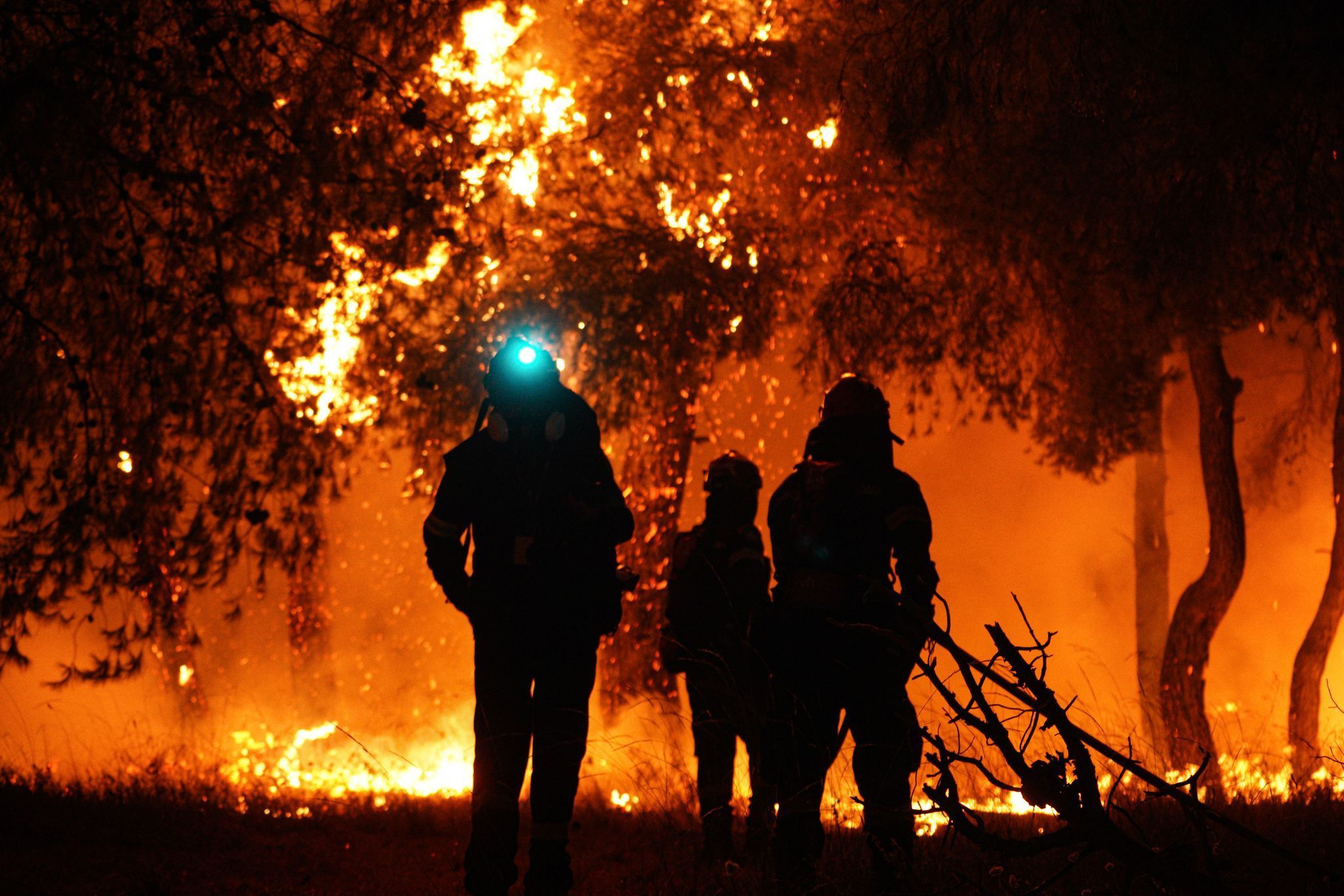 Waldbrand in Griechenland