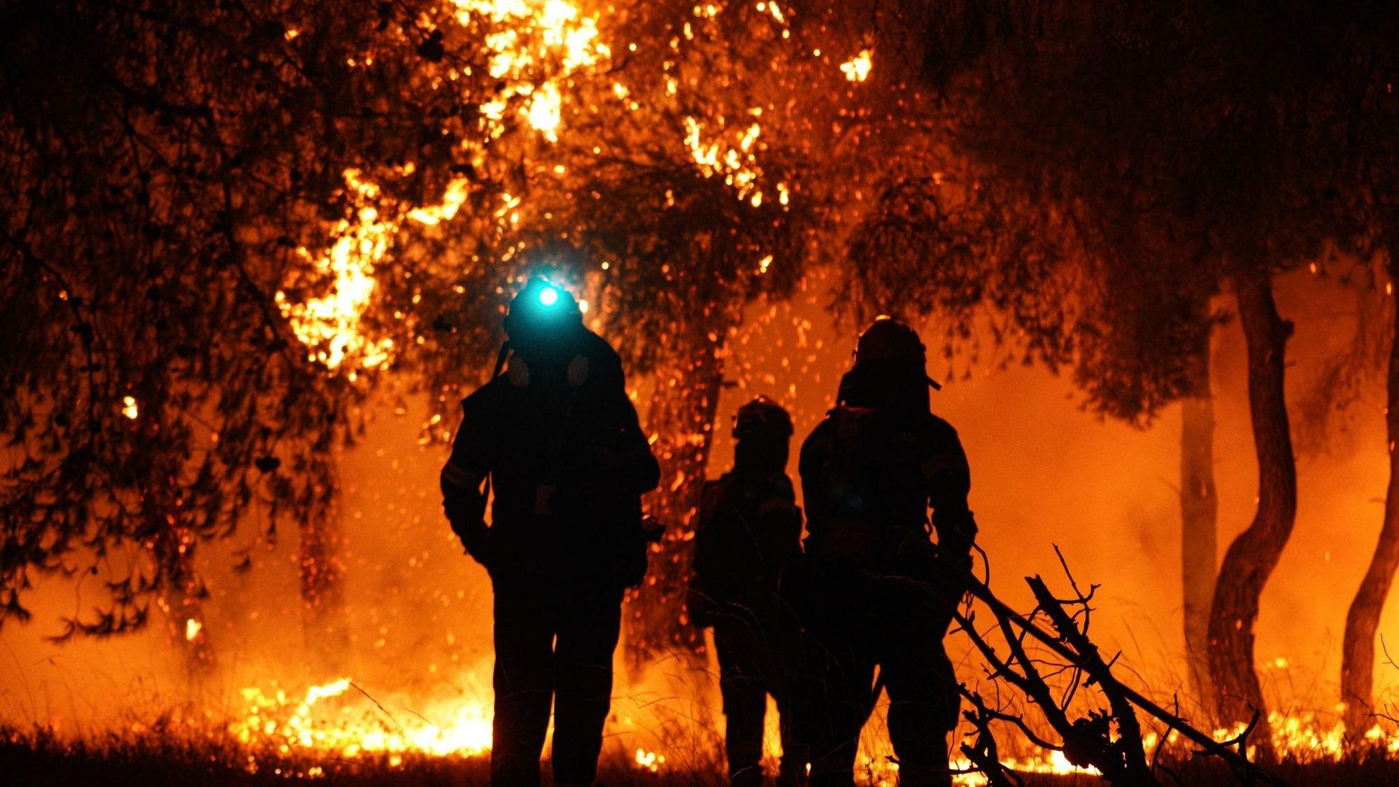 Waldbrand in Griechenland