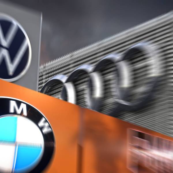 Deutsche Autobauer in der Krise. Volkswagen, Audi, BMW haben mit massiven Gewinneinbrüchen zu kämpfen.