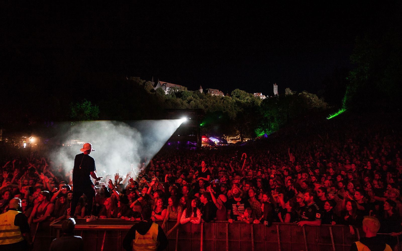 Bühnenschnappschuss vom Festival.