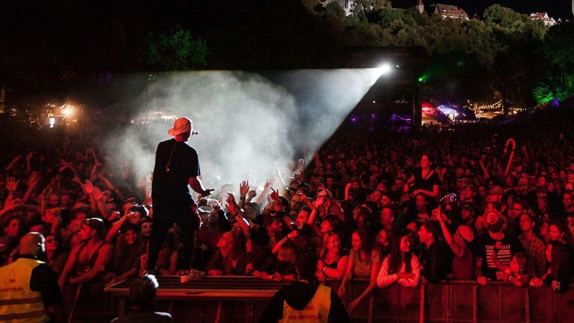 Bühnenschnappschuss vom Festival.