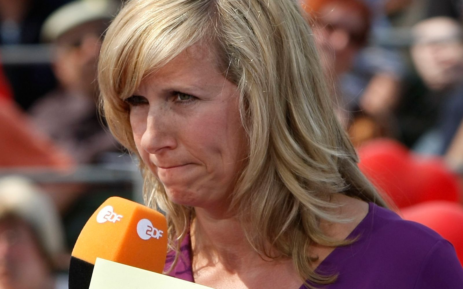 Andrea Kiewel erlebte im Urlaub die verheerenden Waldbrände in Südeuropa mit. (Bild: 2009 Getty Images)