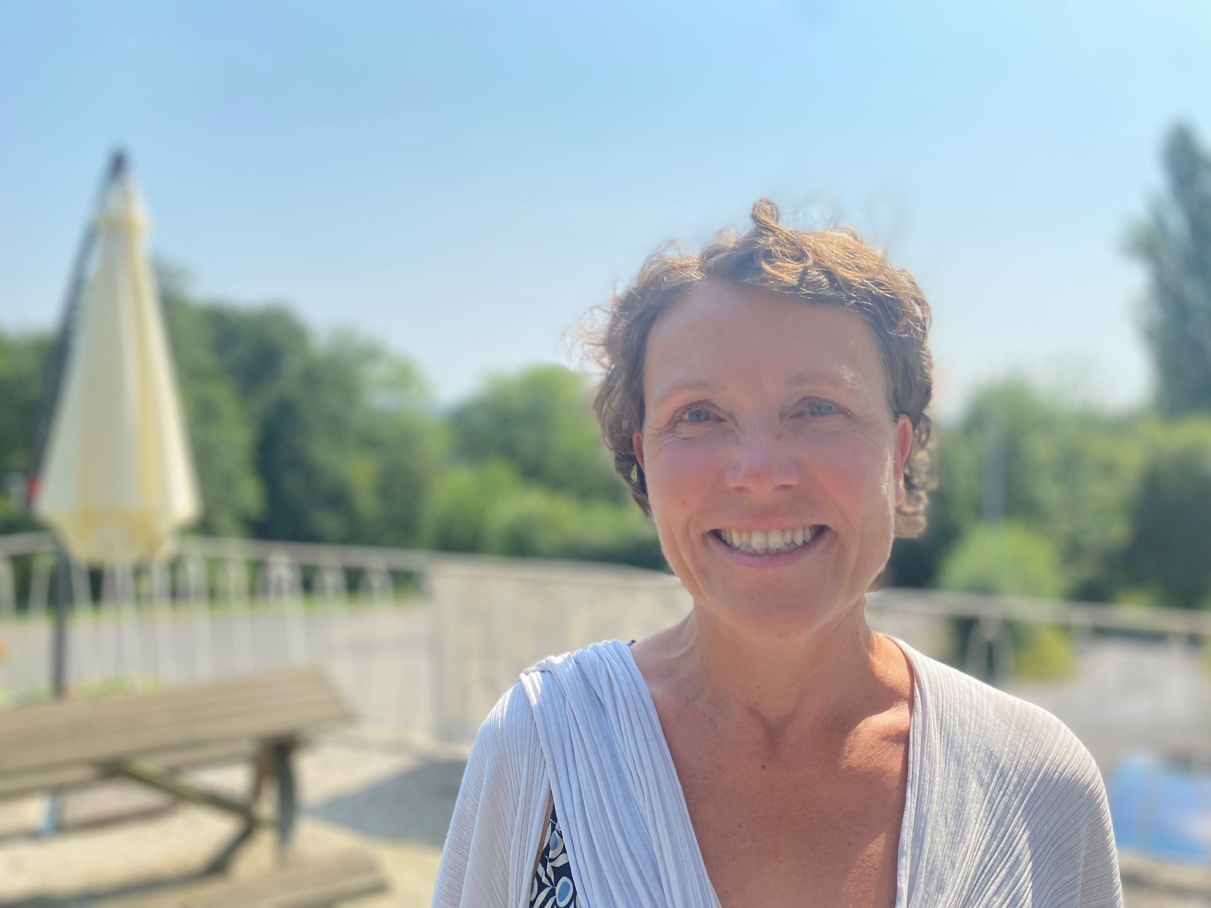 Maritta Annette Clarenz betreibt das Hotel-Restaurant Siegblick in Siegburg seit 26 Jahren.