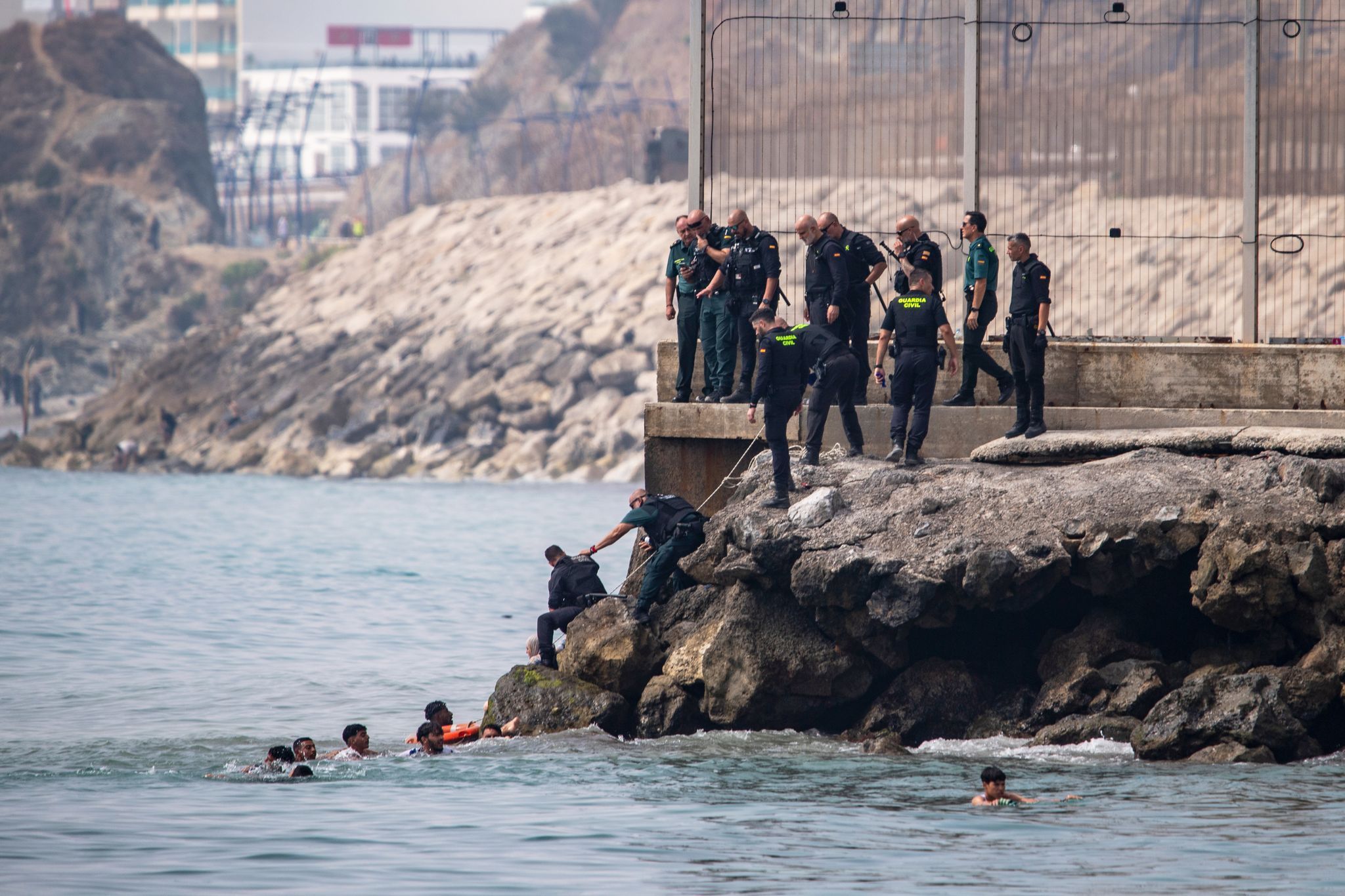 Migranten in Spanien