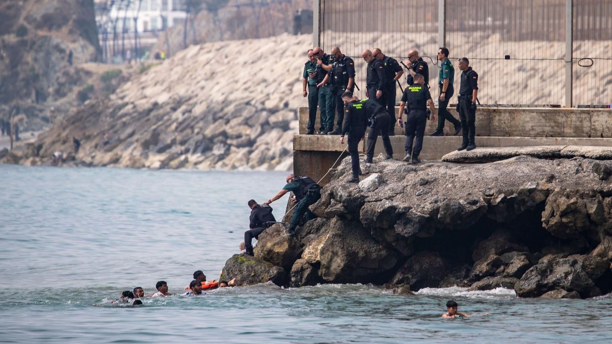 Migranten in Spanien