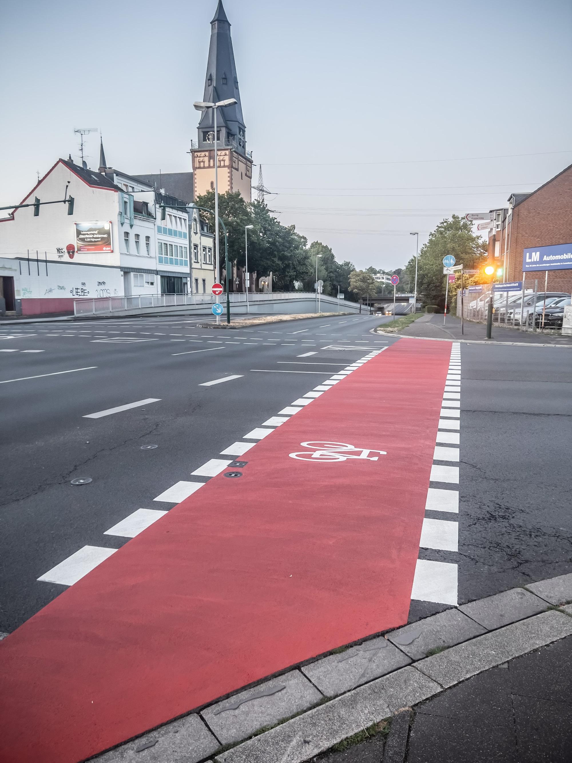 Stixchesstraße: Verbesserung für Fußgänger und Radfahrer Bild: Ralf Krieger