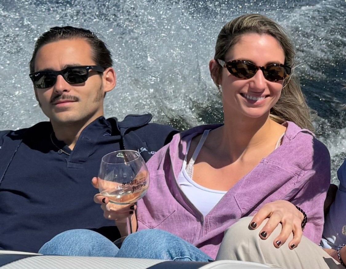 Prinz Mirko von Bulgarien und seine Partnerin Dr. Marta Embid.