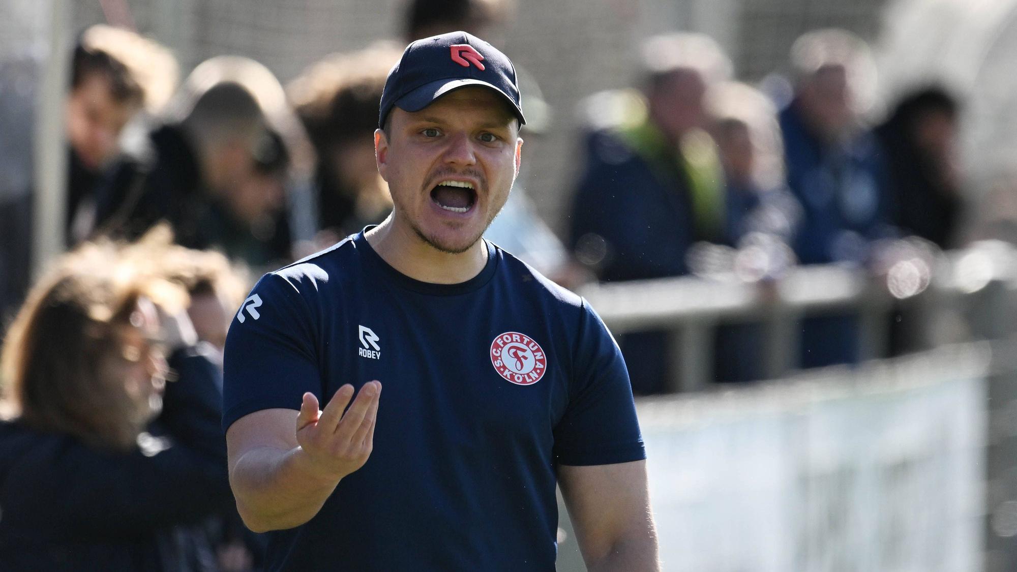 28.02.2026 , xophax , U19 Bundesliga , Fortuna Köln gegen VFL Osnabrück. Timo Westendorf Fortuna Köln Köln *** 28 02 2026 , xophax , U19 Bundesliga , Fortuna Köln v VFL Osnabrück Timo Westendorf Fortuna Köln Köln