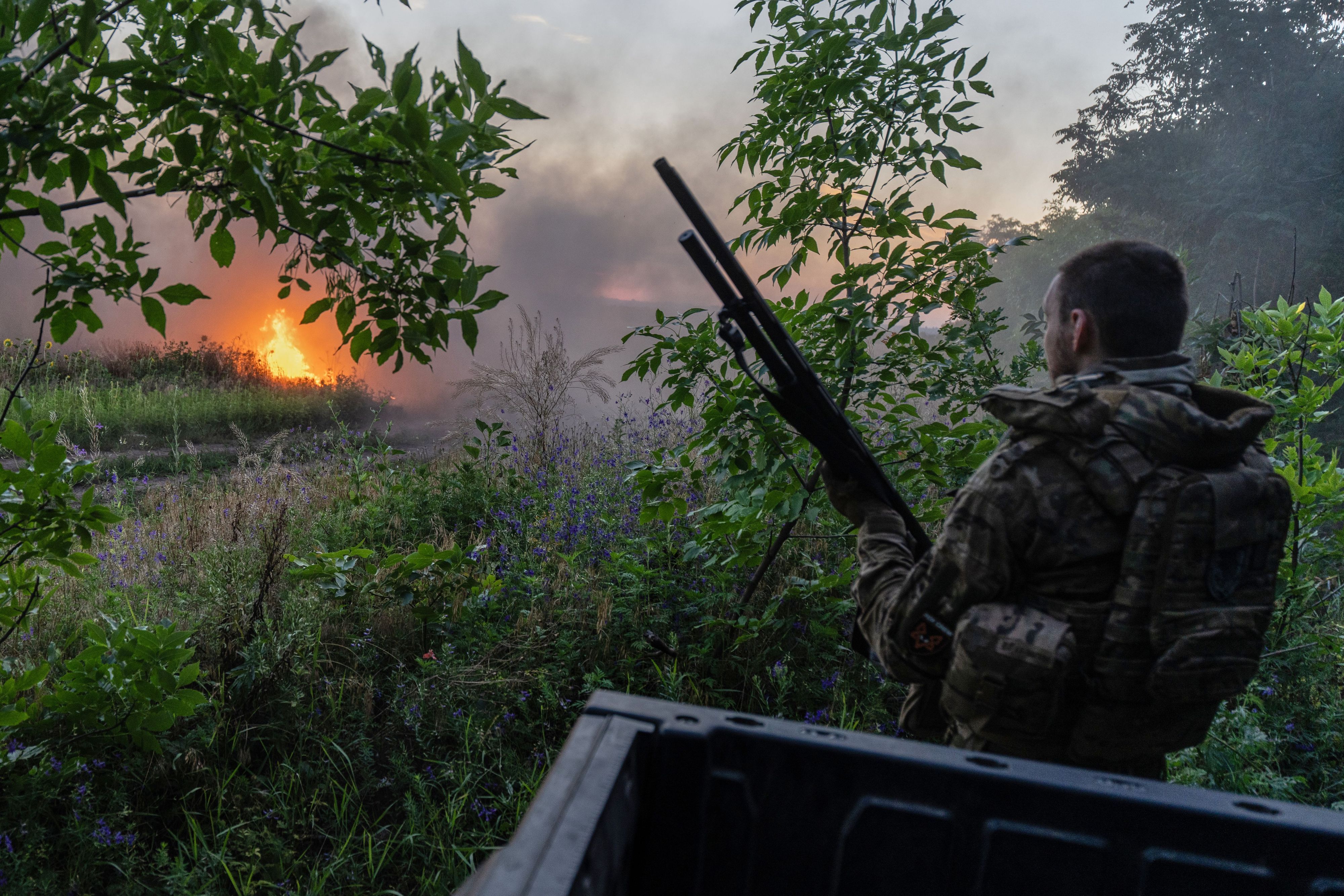 In Russland gibt es derzeit Spekulationen über eine geplante Mobilmachung – die Kämpfe an der Front in der Ukraine gehen derweil weiter. (Archivbild)