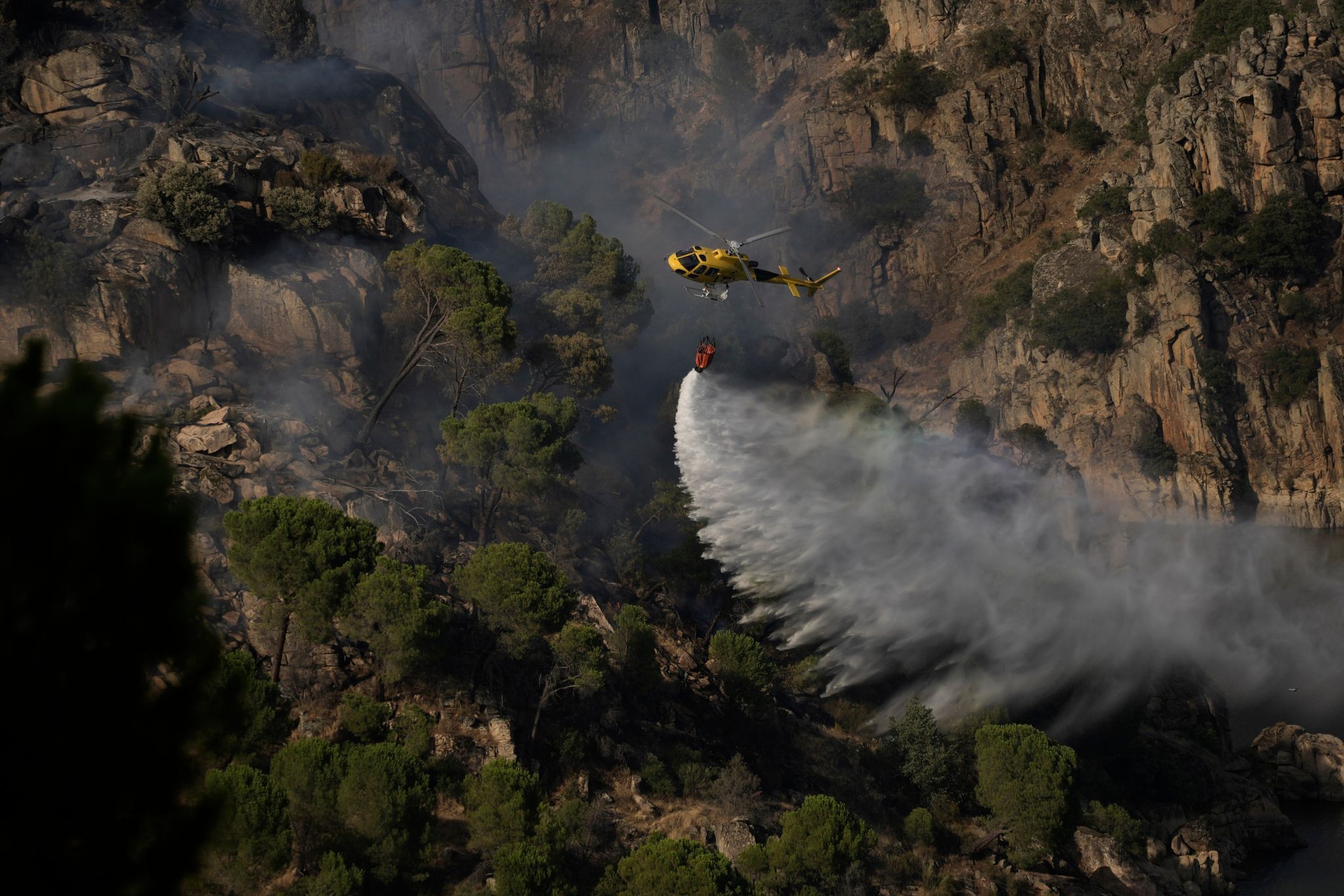 Waldbrände in Spanien