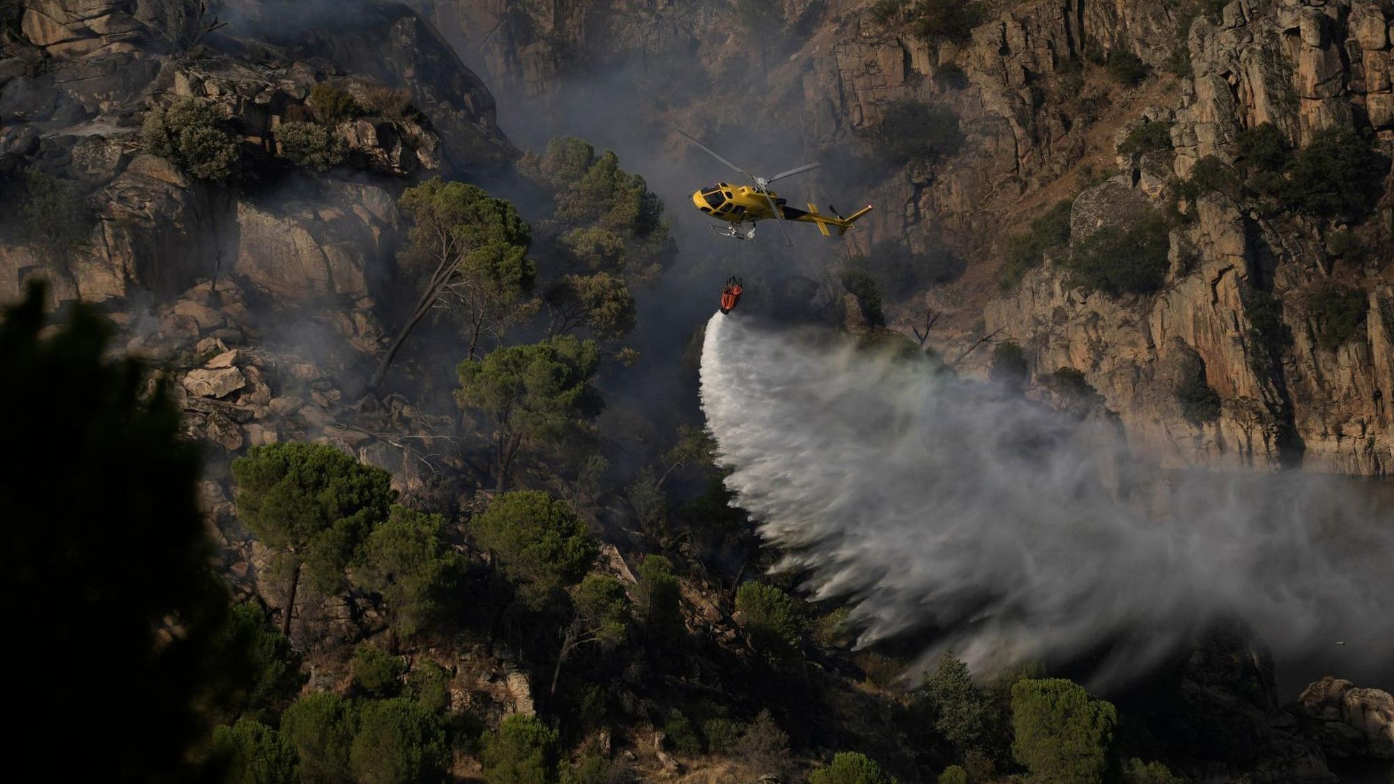 Waldbrände in Spanien