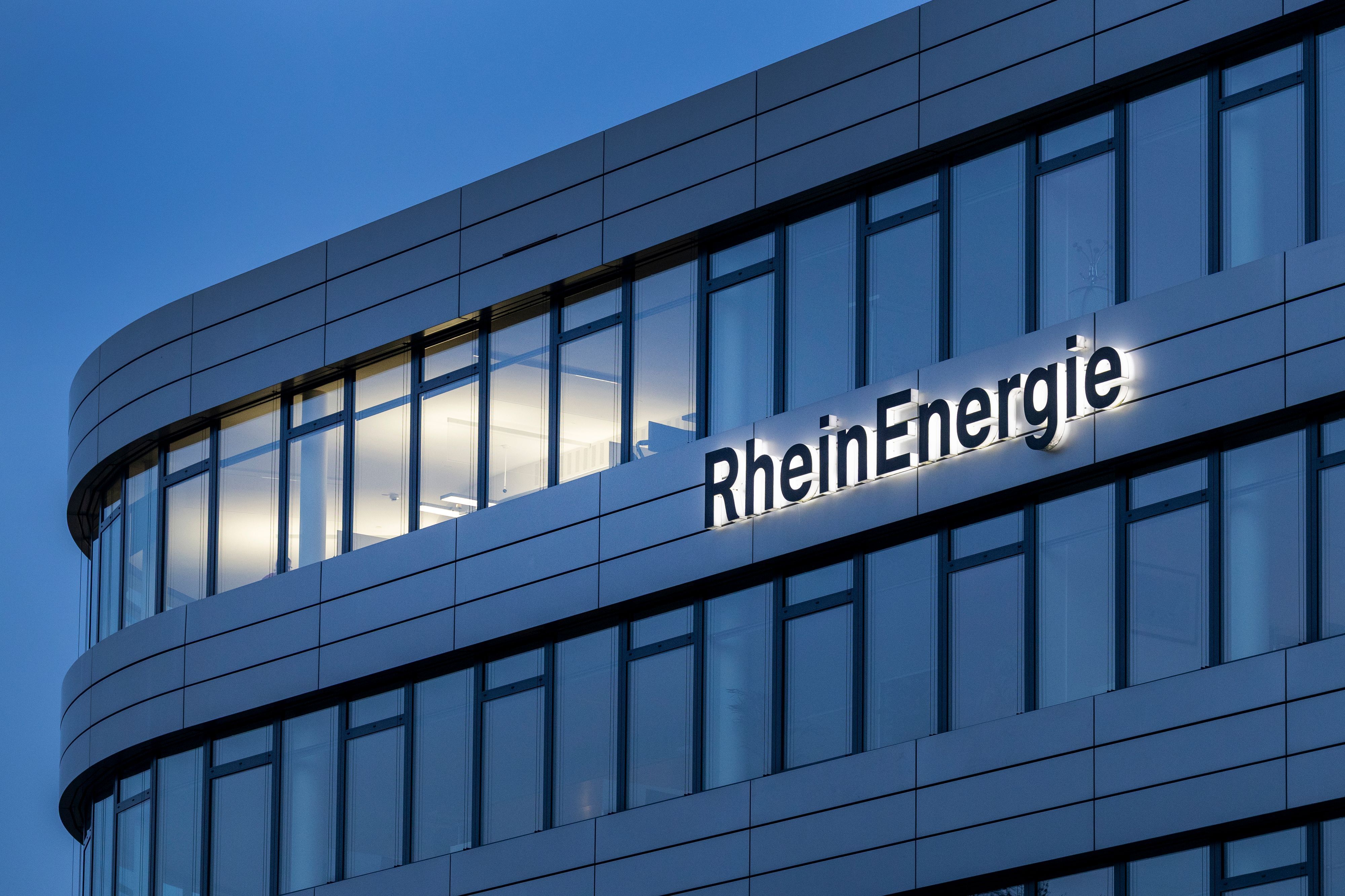 Außenaufnahme der Zentrale der Rhein-Energie