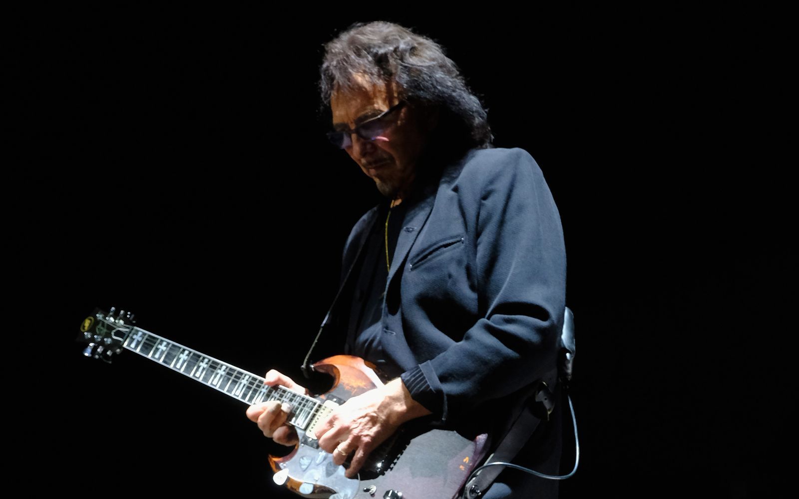 Der legendäre Black-Sabbath-Gitarrist Tony Iommi veröffentlicht im Oktober sein erstes neues Solo-Album seit 14 Jahren.  (Bild: Getty Images/Frazer Harrison)