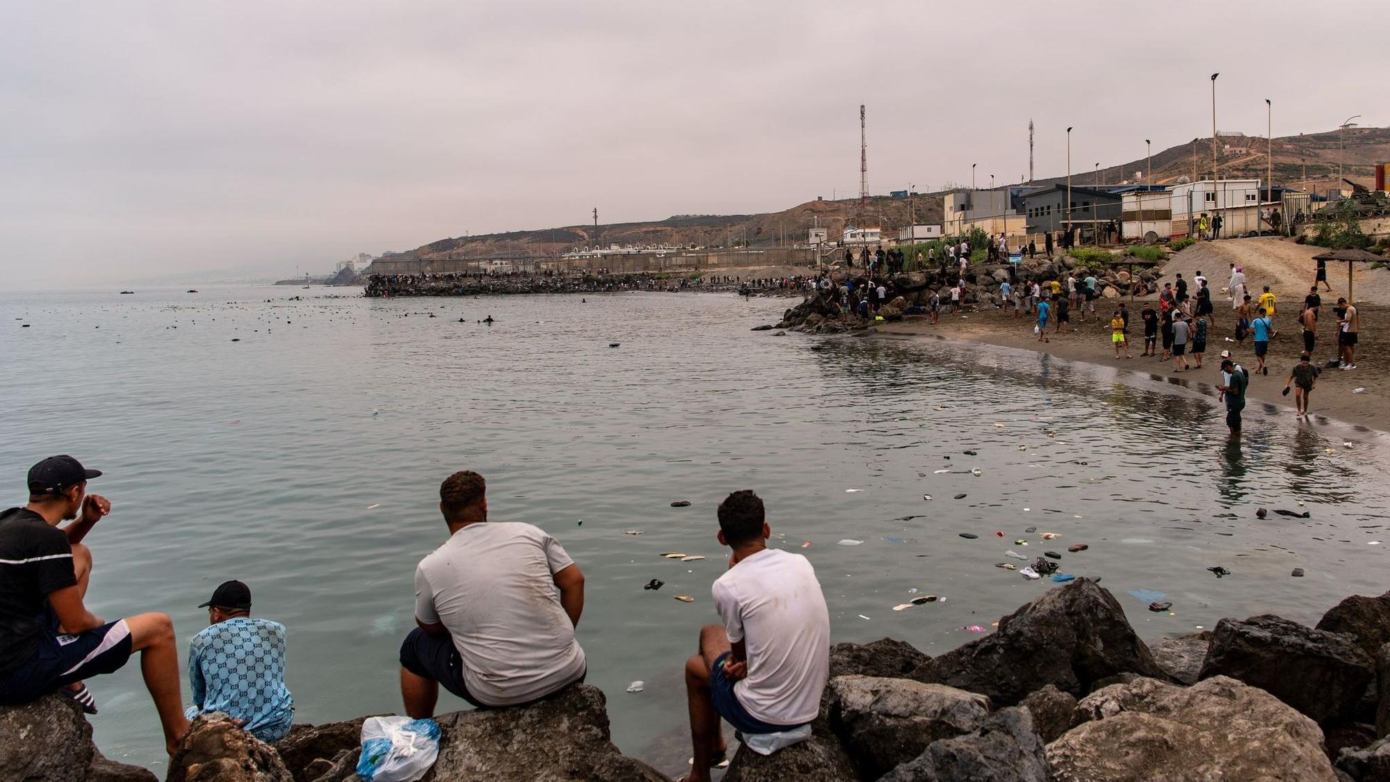 Migranten in Spanien - Ceuta