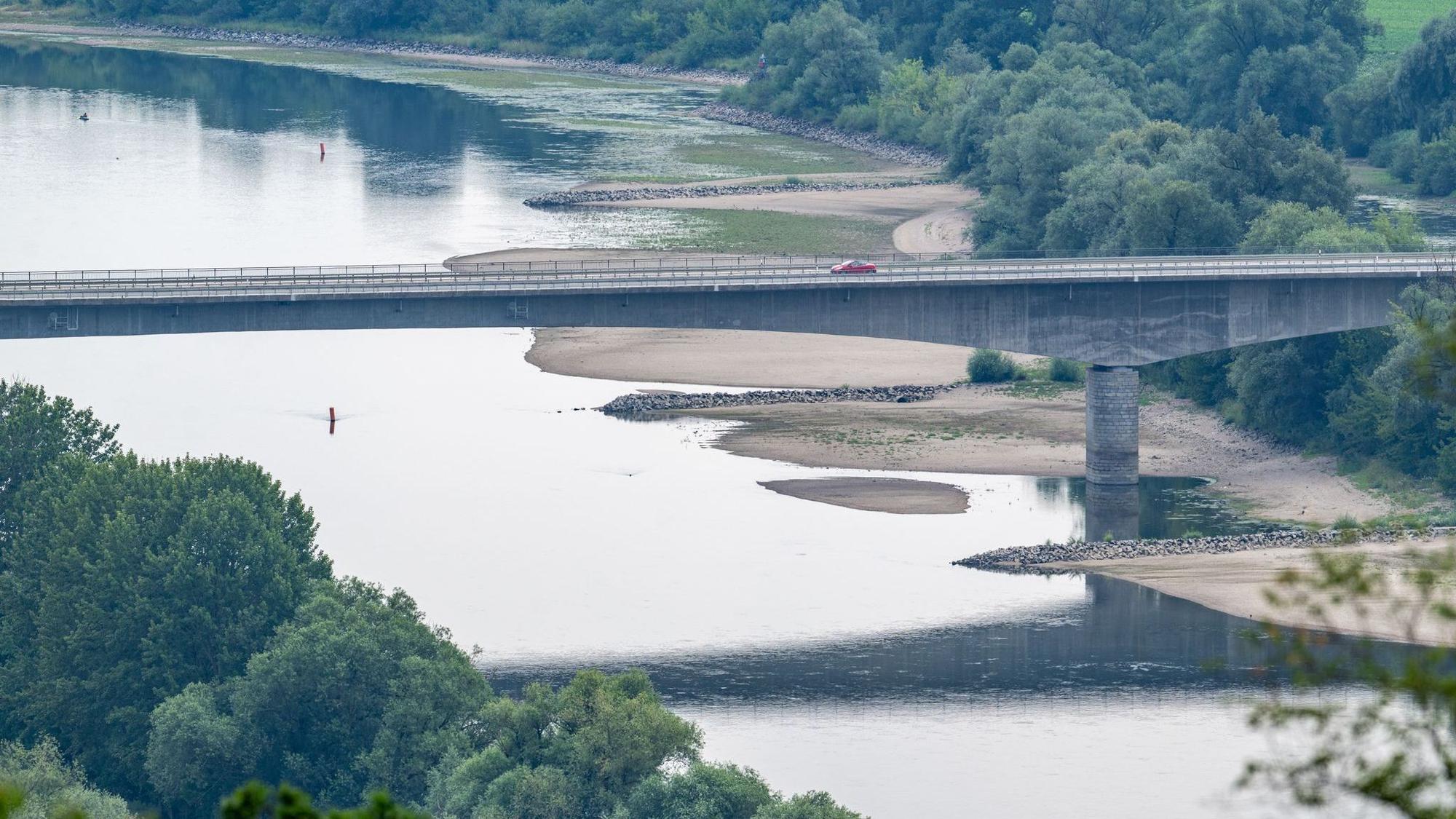 Niedrigwasser Donau